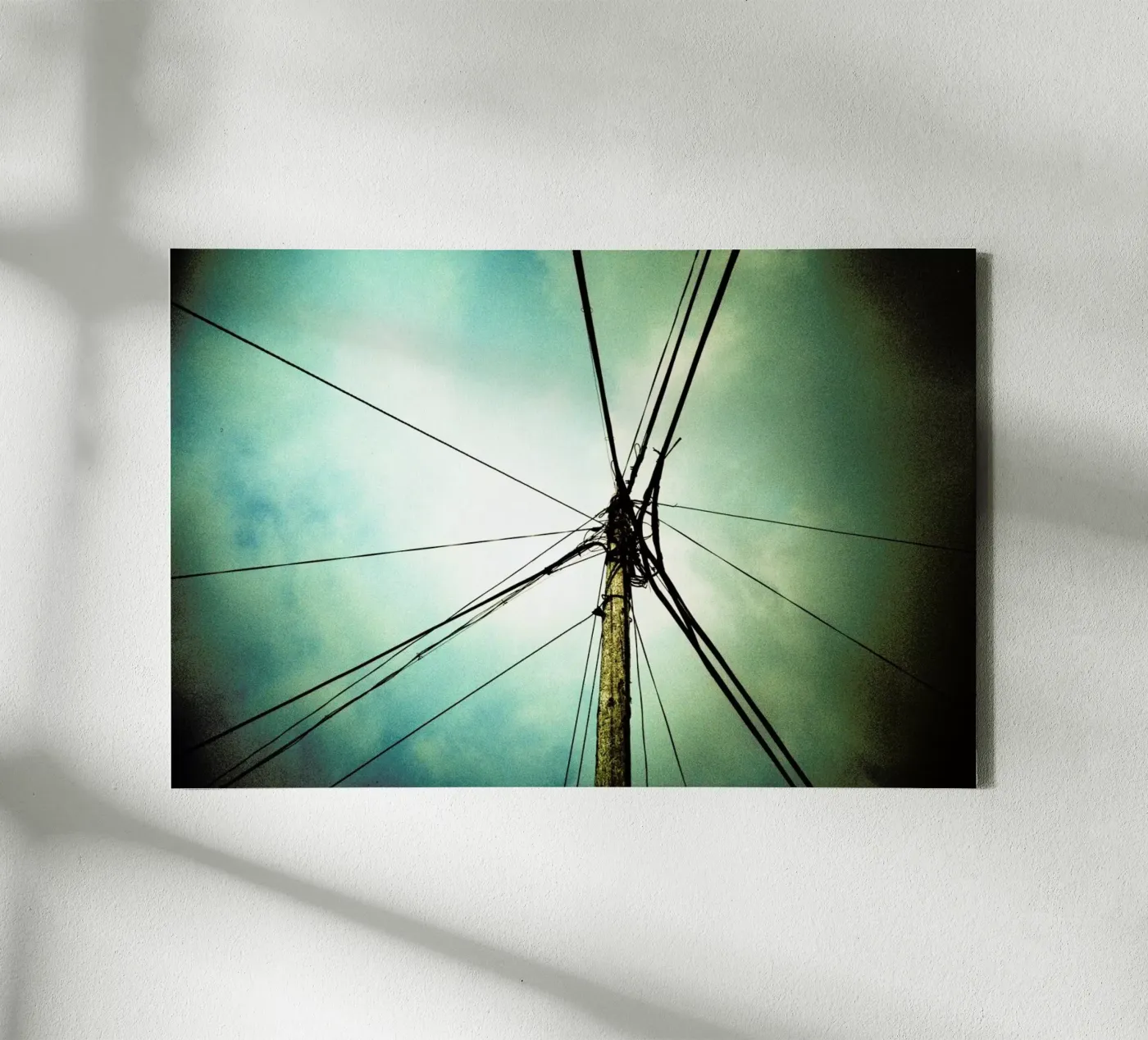 Tangle canvas van BLAEK Design Studio