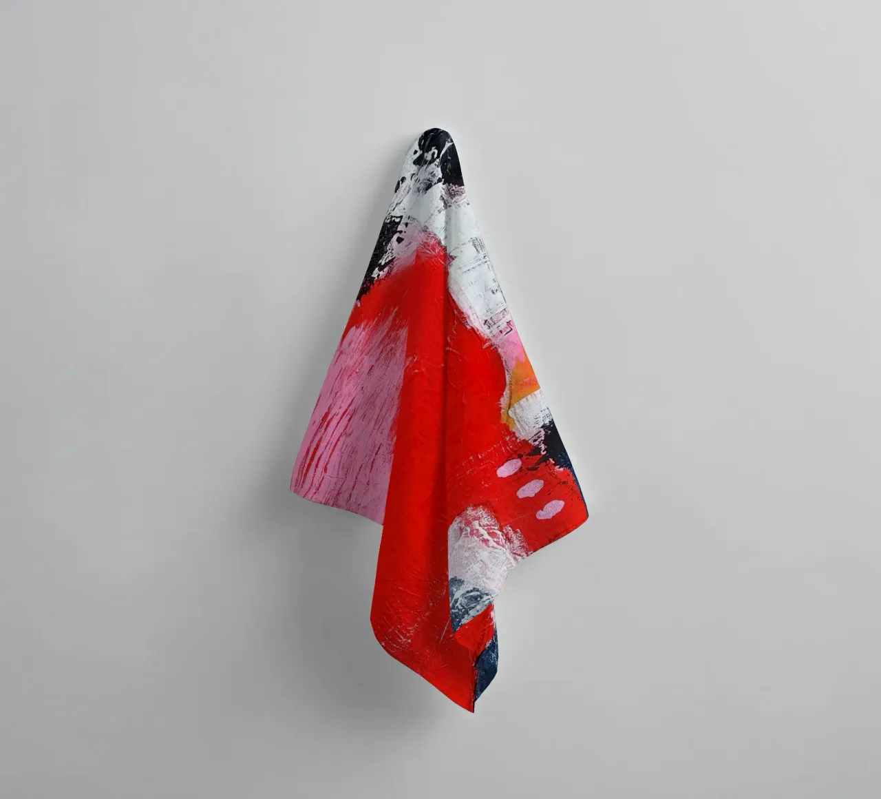Non c'è posto per la quiete asciugamano da bagno da Jana Leonenkov Art