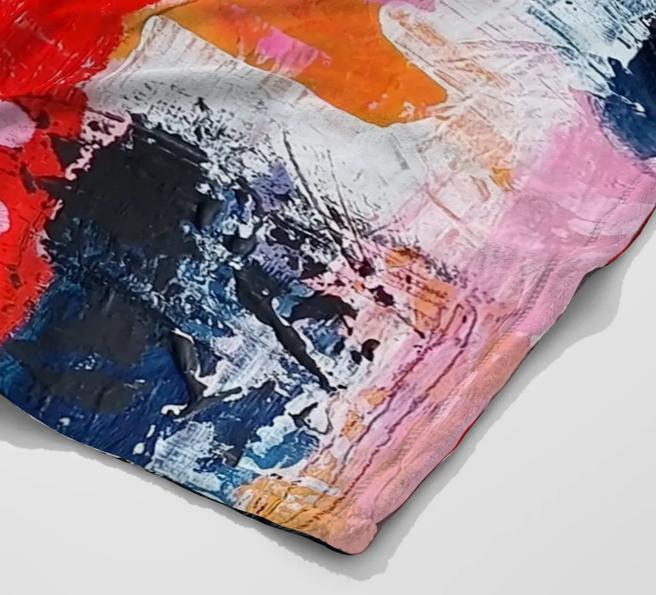 Non c'è posto per la quiete coperta in pile da Jana Leonenkov Art
