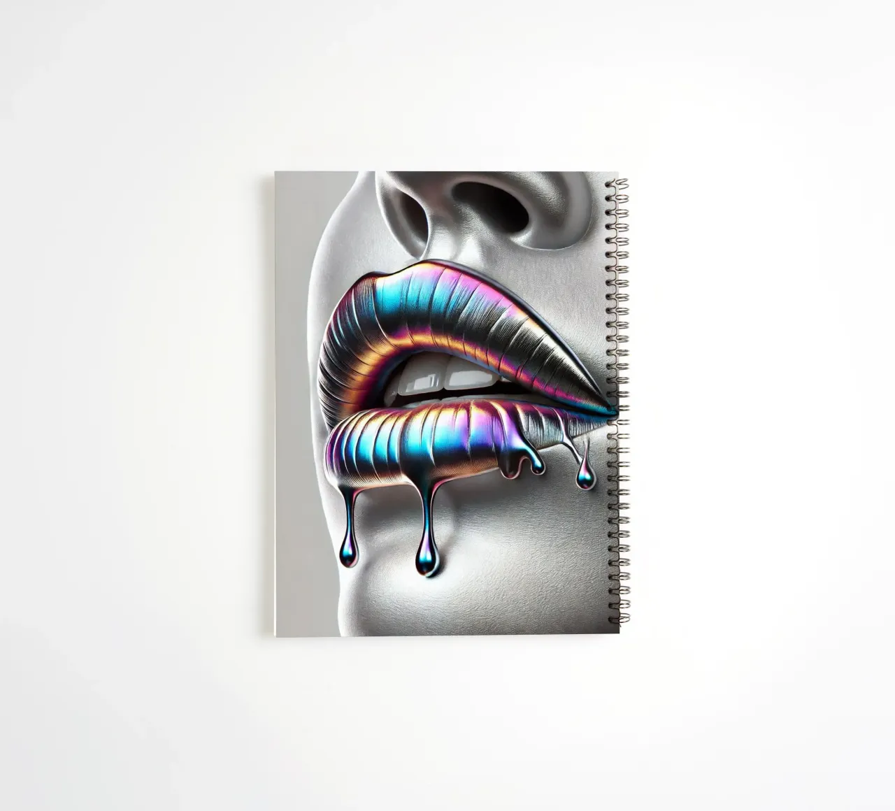 Labbra d'argento n. 2 diario ad anelli da BenCoStyle