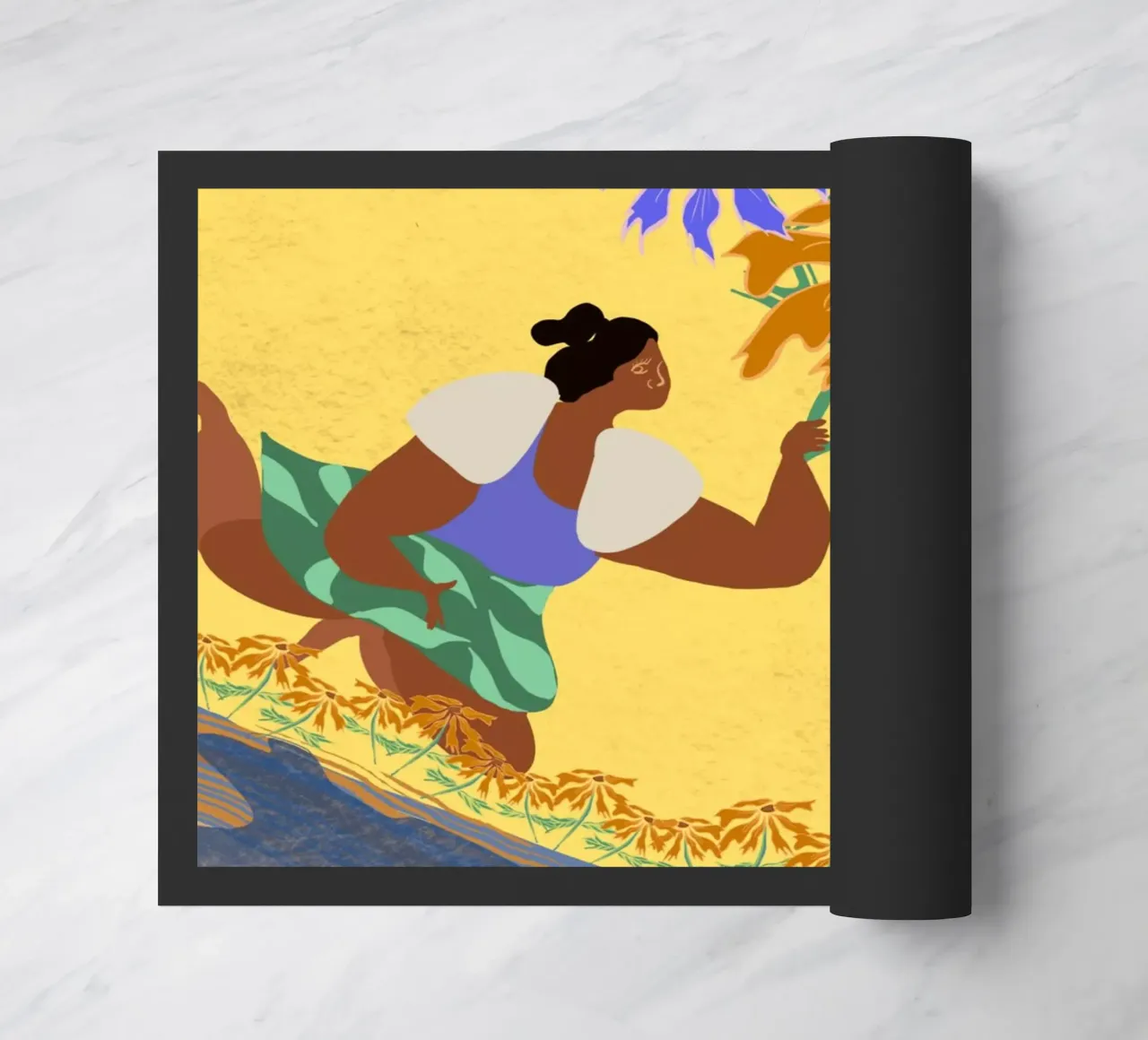 When Things Change Inside You, Things Change Around You doormat by Inha Arceo Arts
