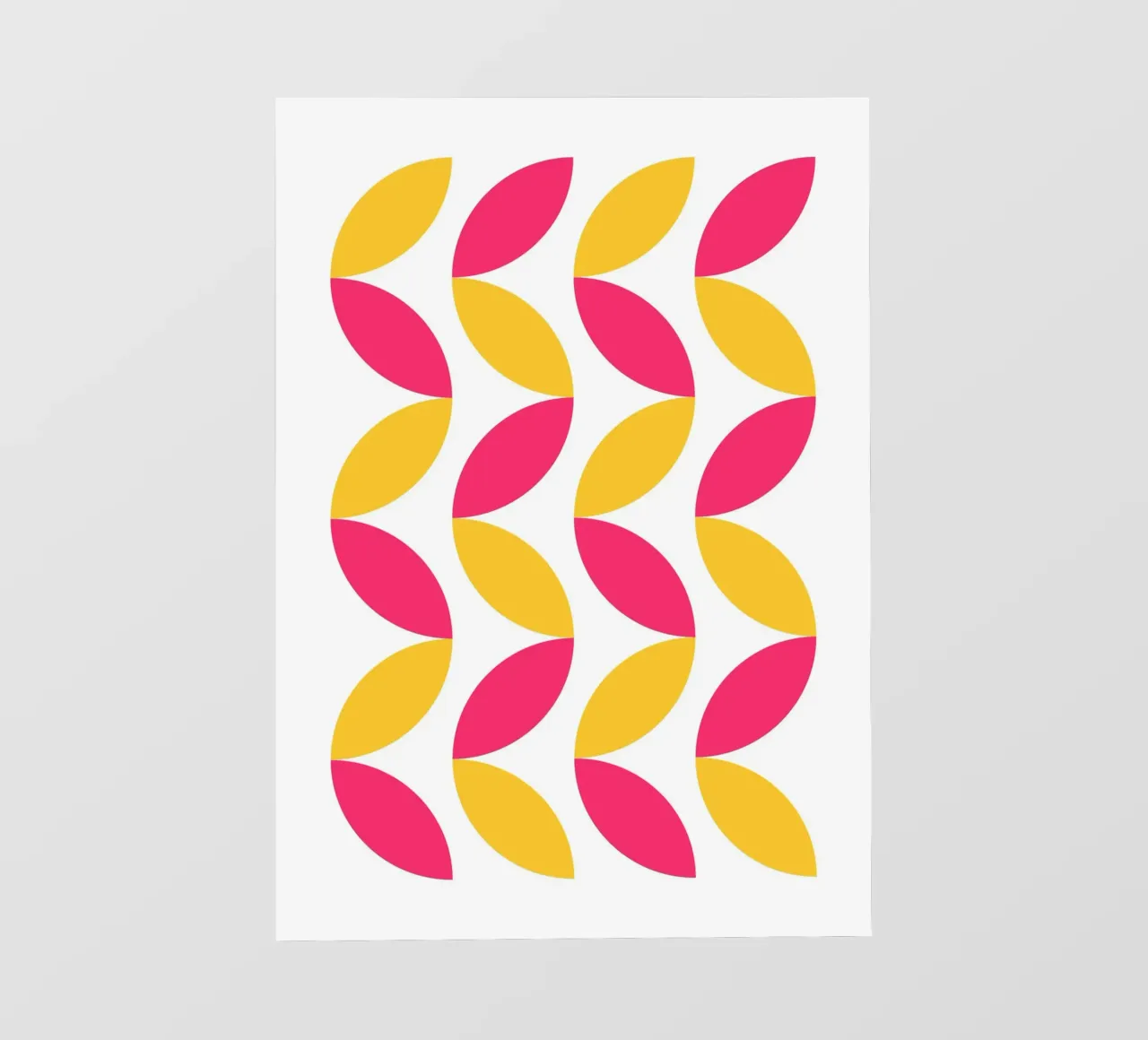 Geometric Shapes telo in pvc da PinkCandyWalls