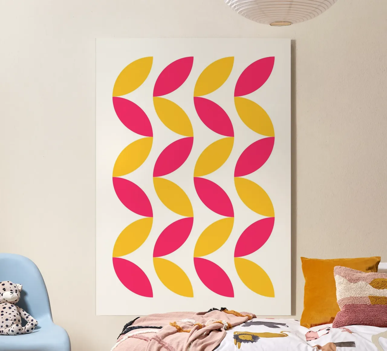 Geometric Shapes plexiglass da PinkCandyWalls