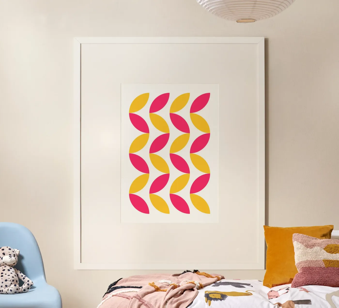 Geometric Shapes poster da PinkCandyWalls