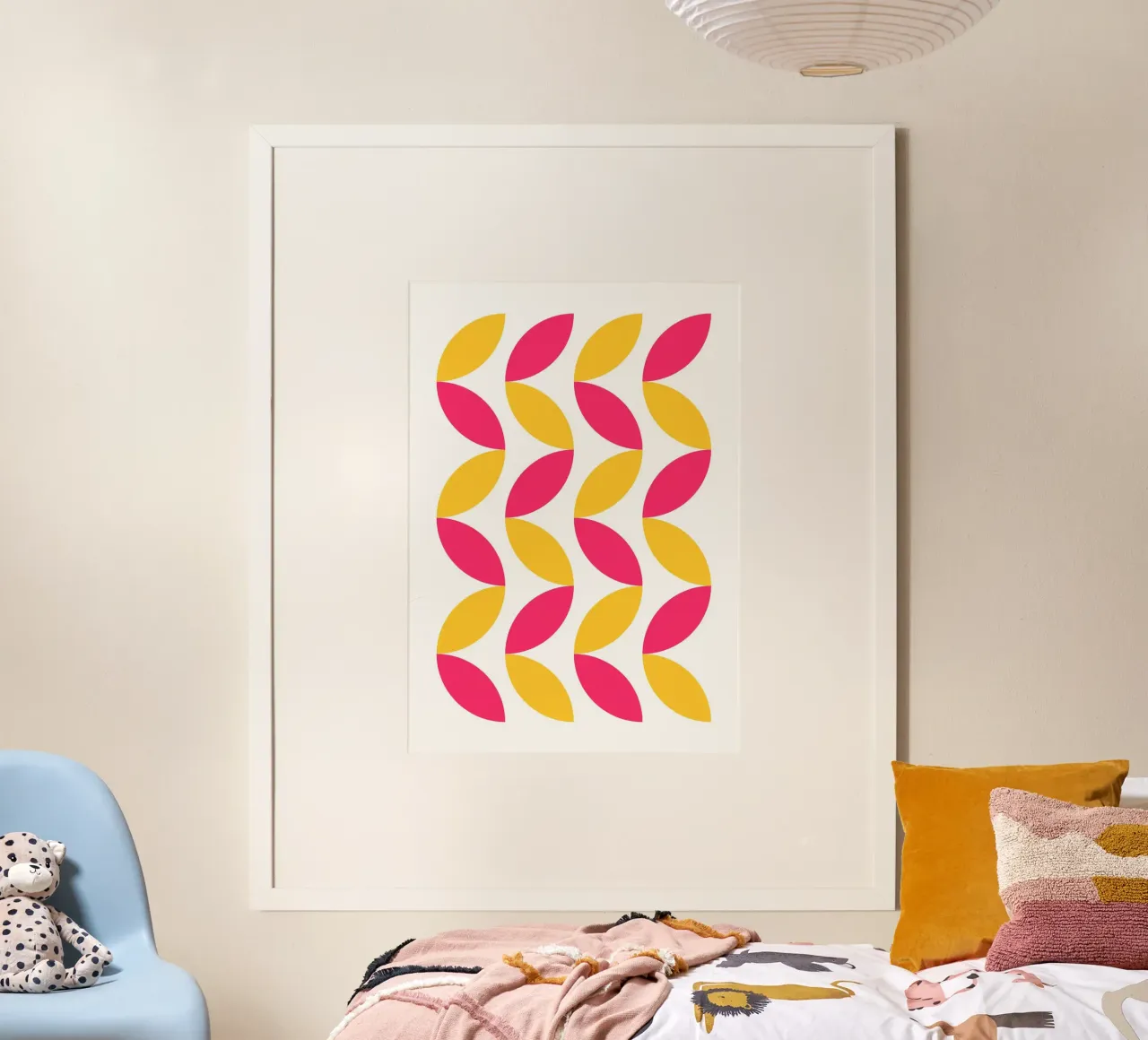 Geometric Shapes poster da PinkCandyWalls