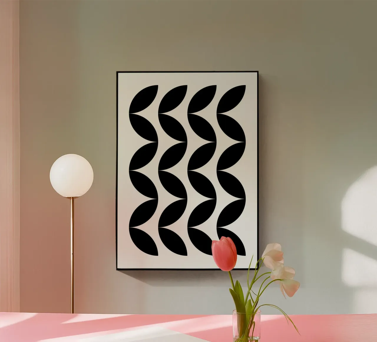 Geometric Shapes plexiglass da PinkCandyWalls