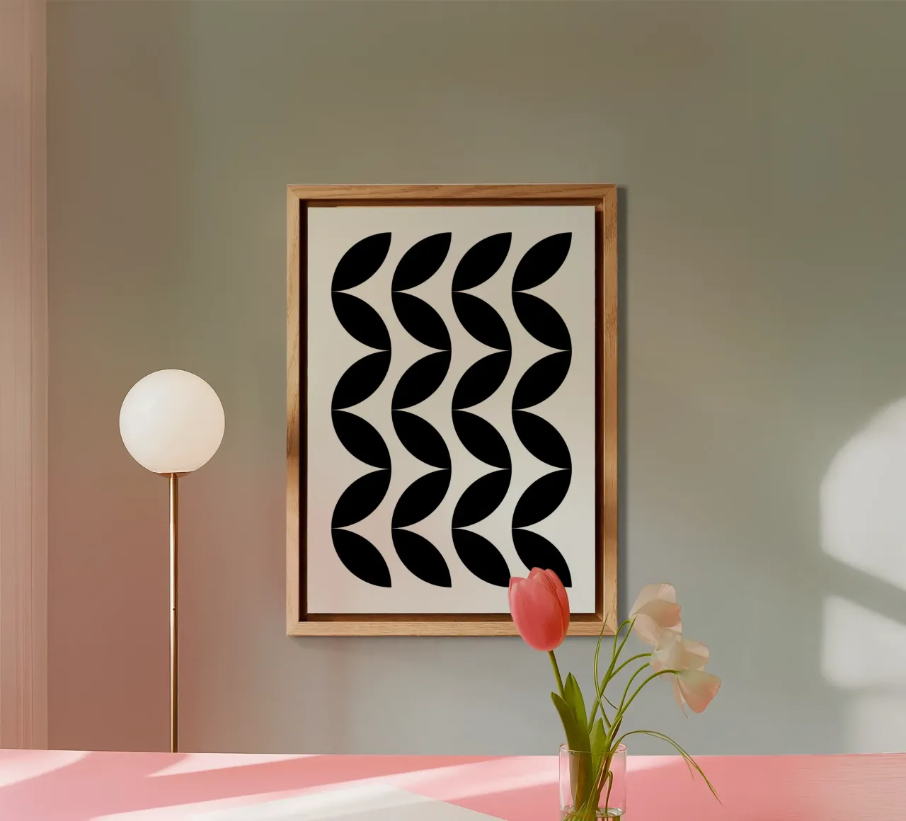 Geometric Shapes alluminio dibond da PinkCandyWalls