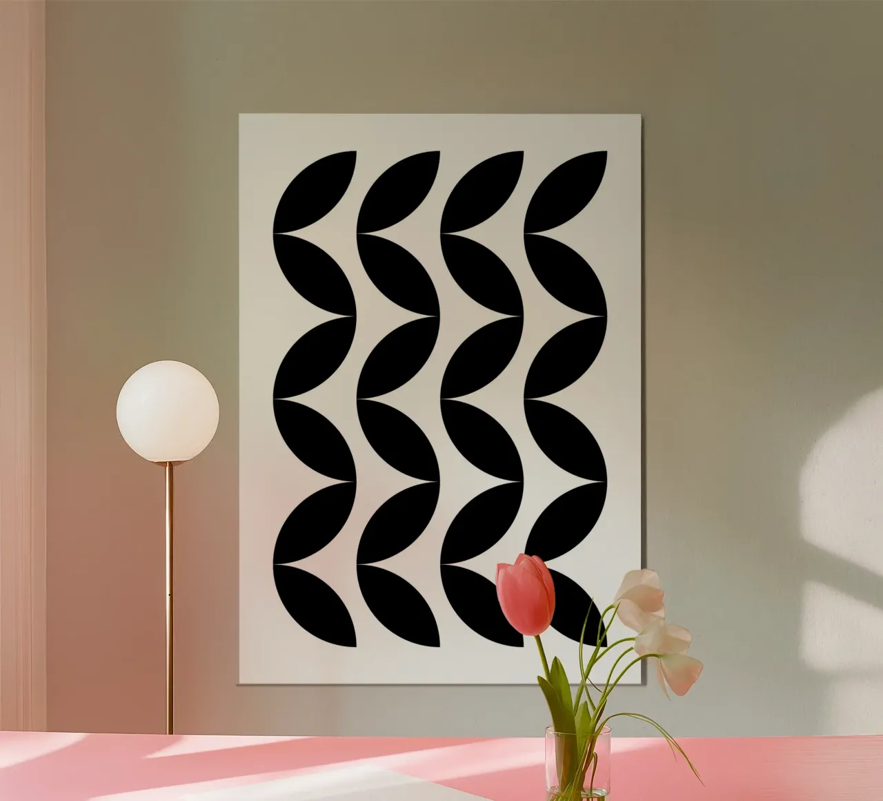 Geometric Shapes poster da PinkCandyWalls