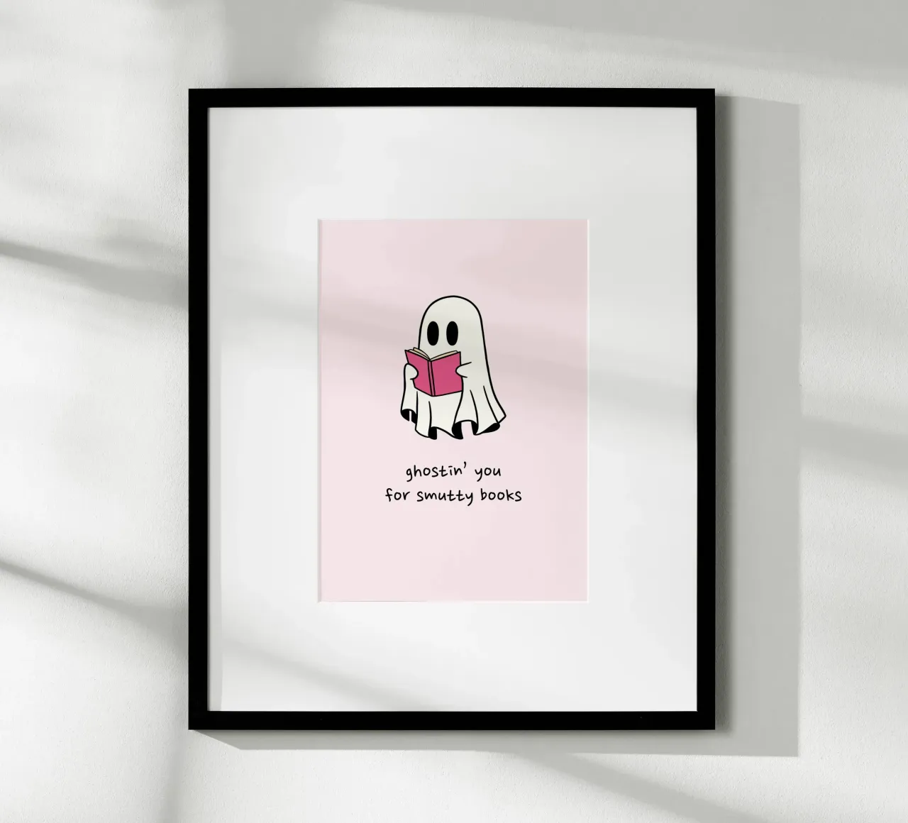 Divertente poster per libri osceni "Ghostin' You poster da vintagepod