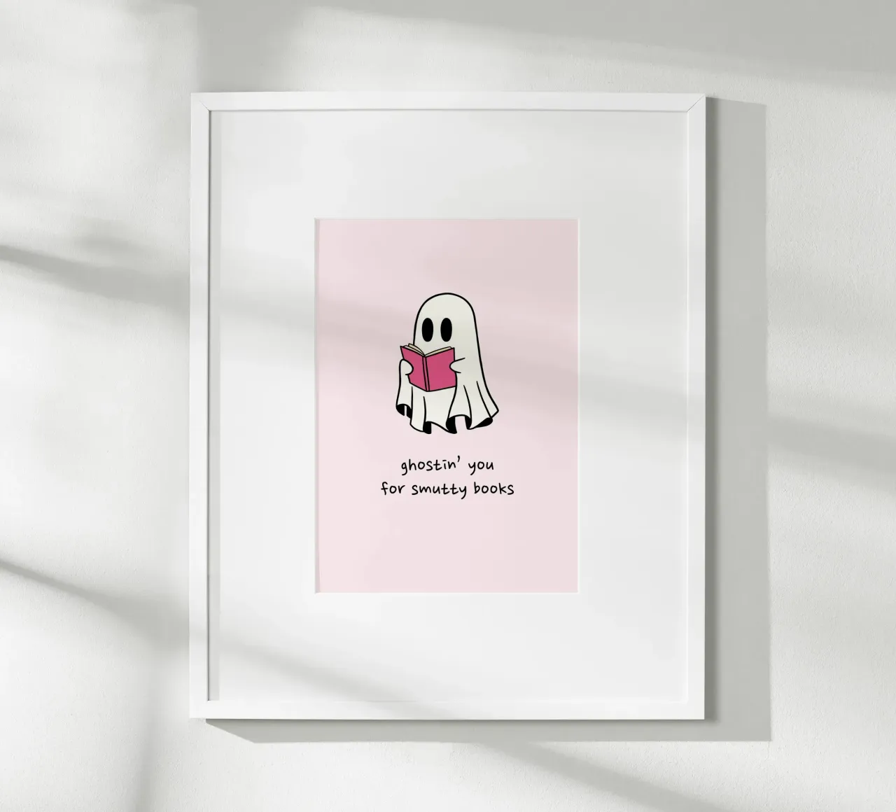 Divertente poster per libri osceni "Ghostin' You poster da vintagepod
