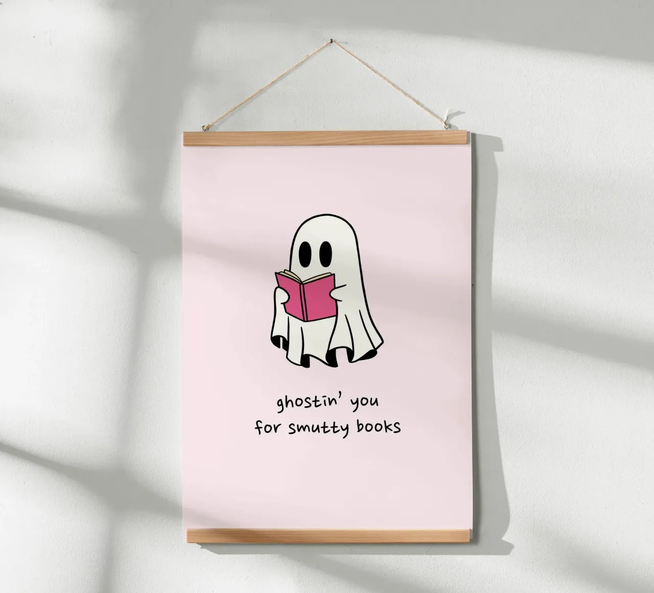 Divertente poster per libri osceni "Ghostin' You poster da vintagepod