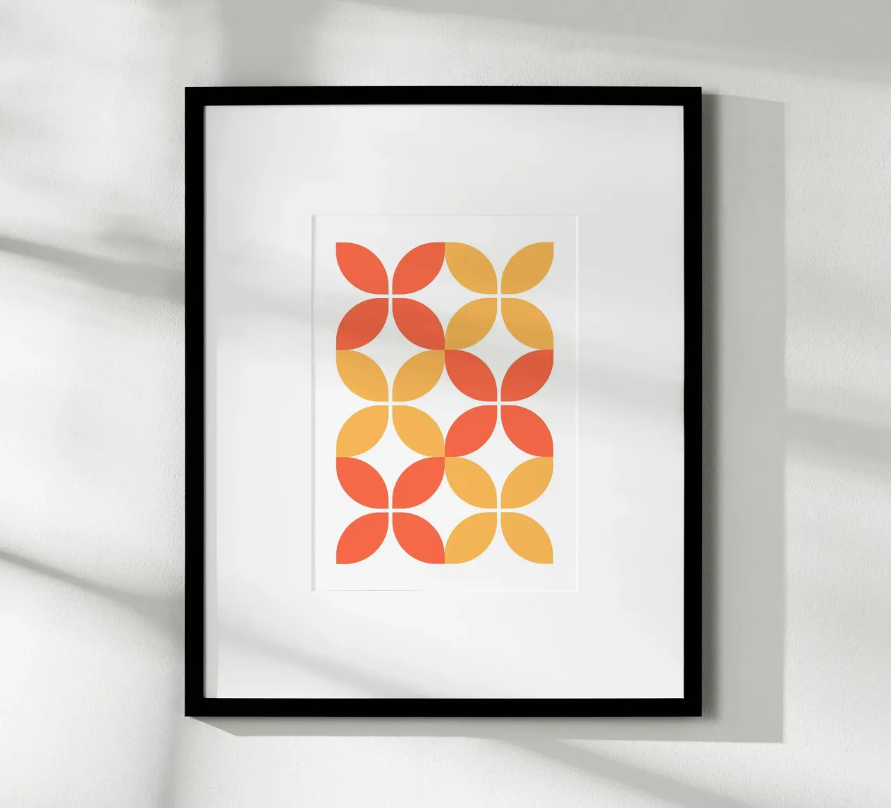 Bauhaus geometric poster da PinkCandyWalls