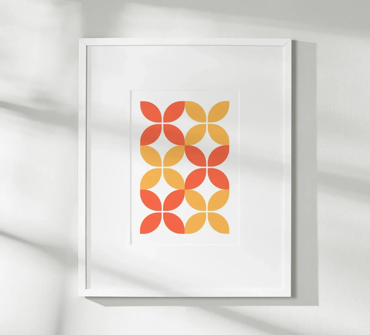 Bauhaus geometric poster da PinkCandyWalls