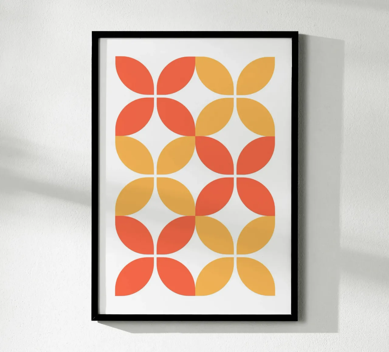 Bauhaus geometric poster da PinkCandyWalls