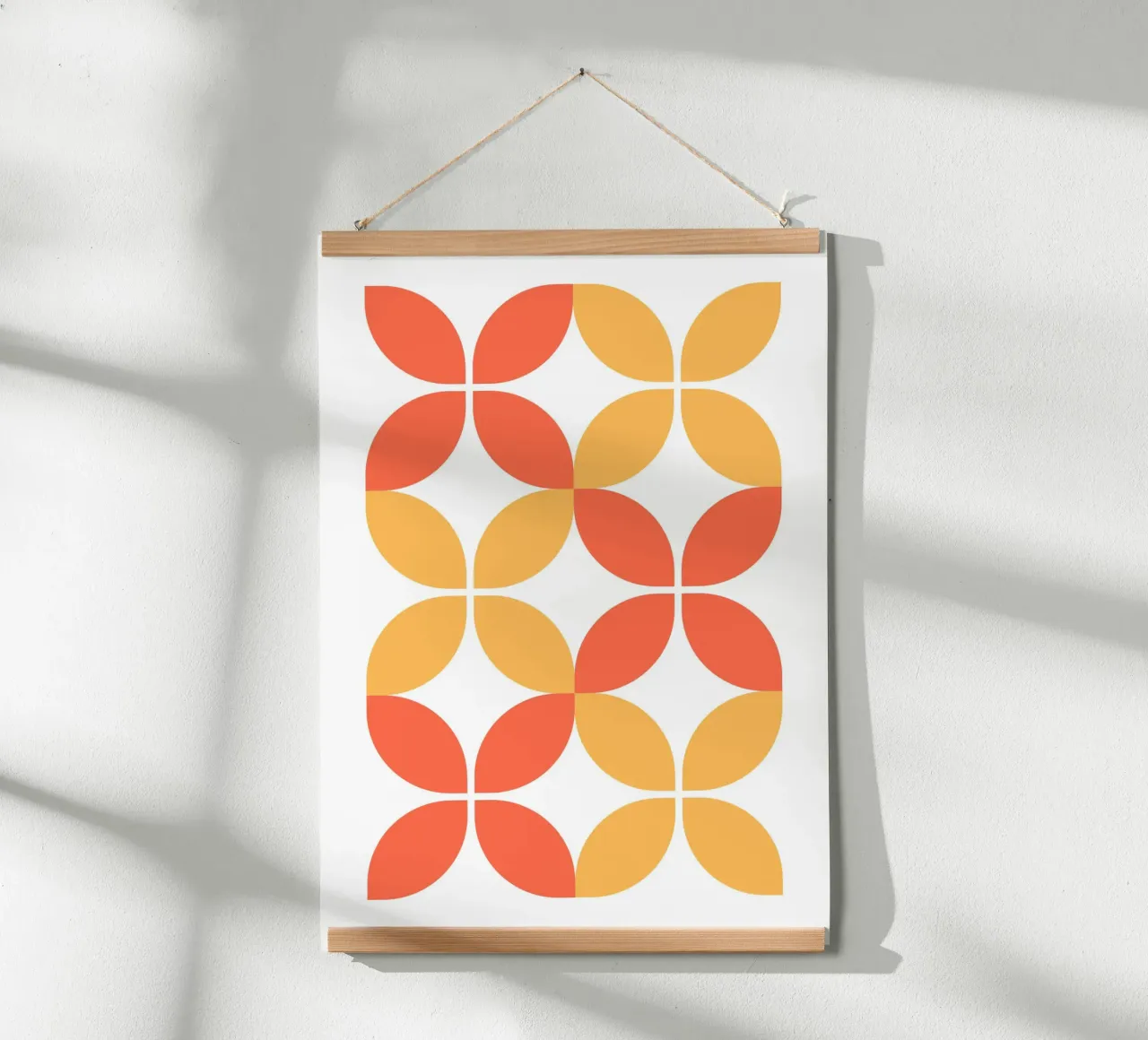 Bauhaus geometric poster da PinkCandyWalls