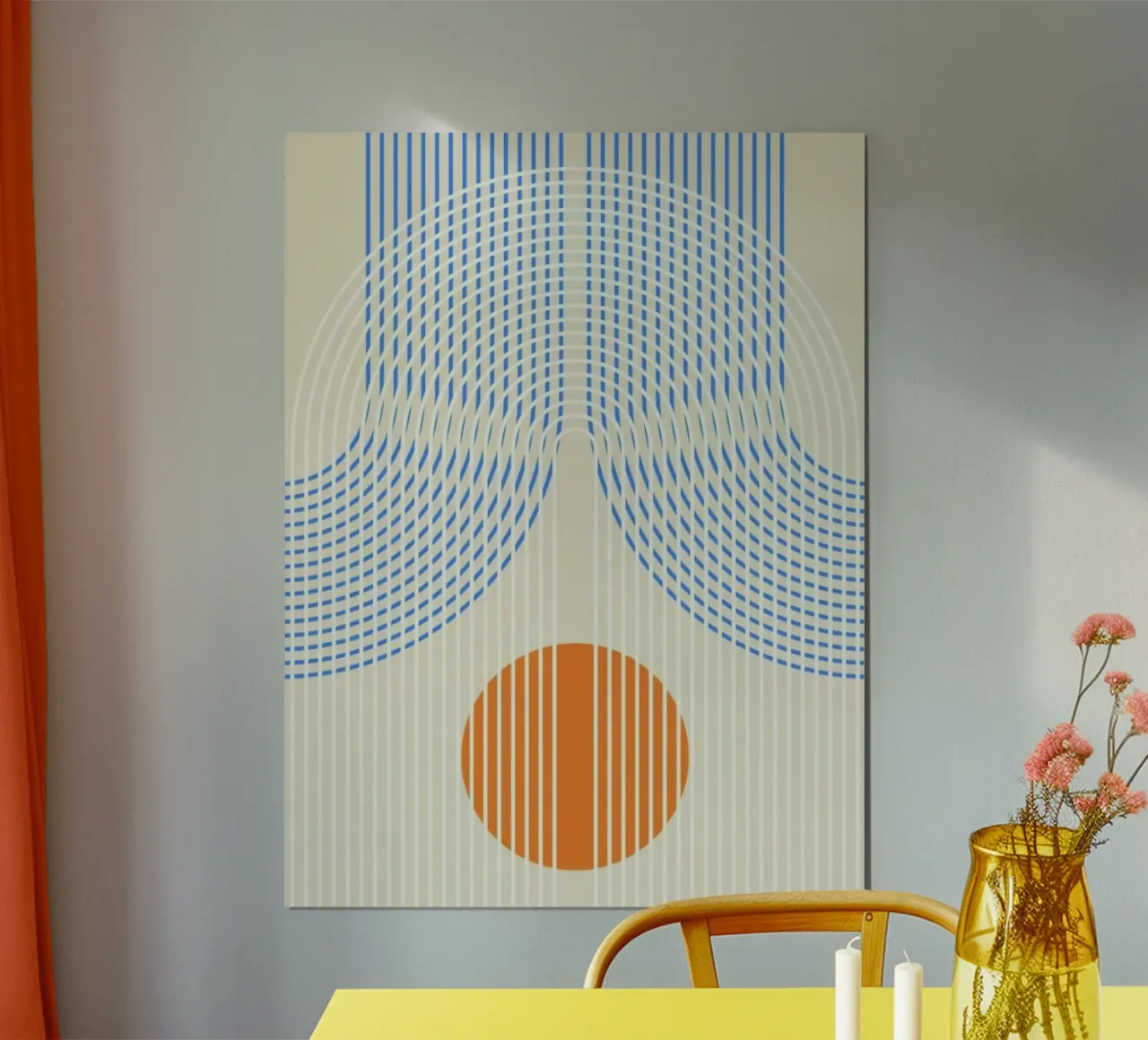 balance minimal line poster da willife