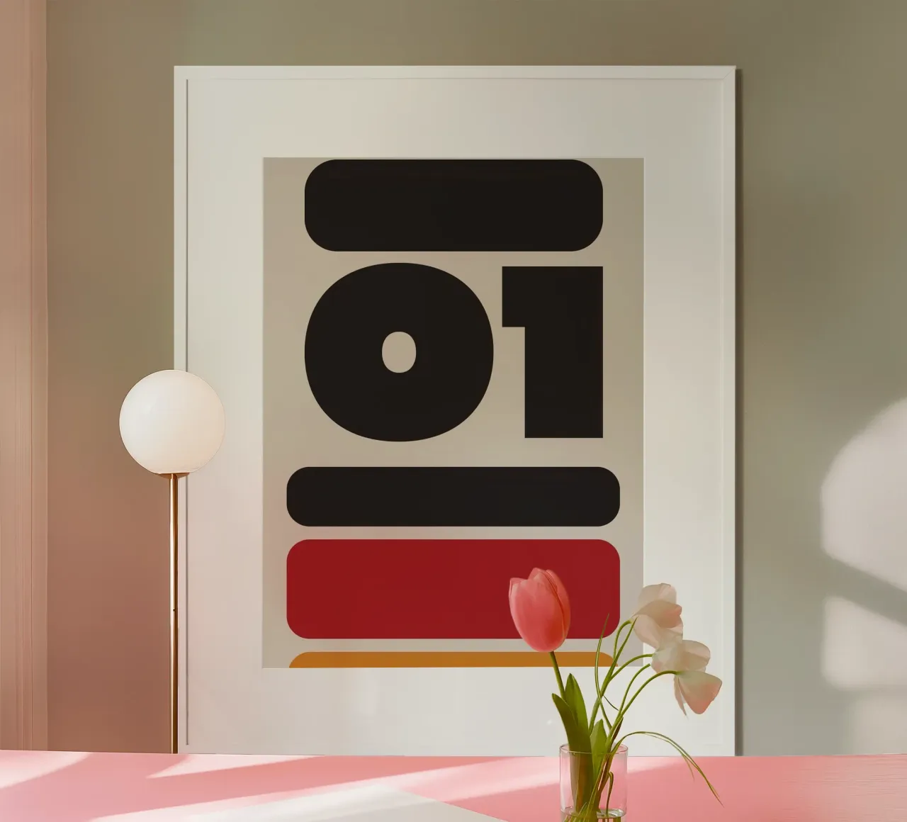 01 design minimal poster con marco de aluminio de willife