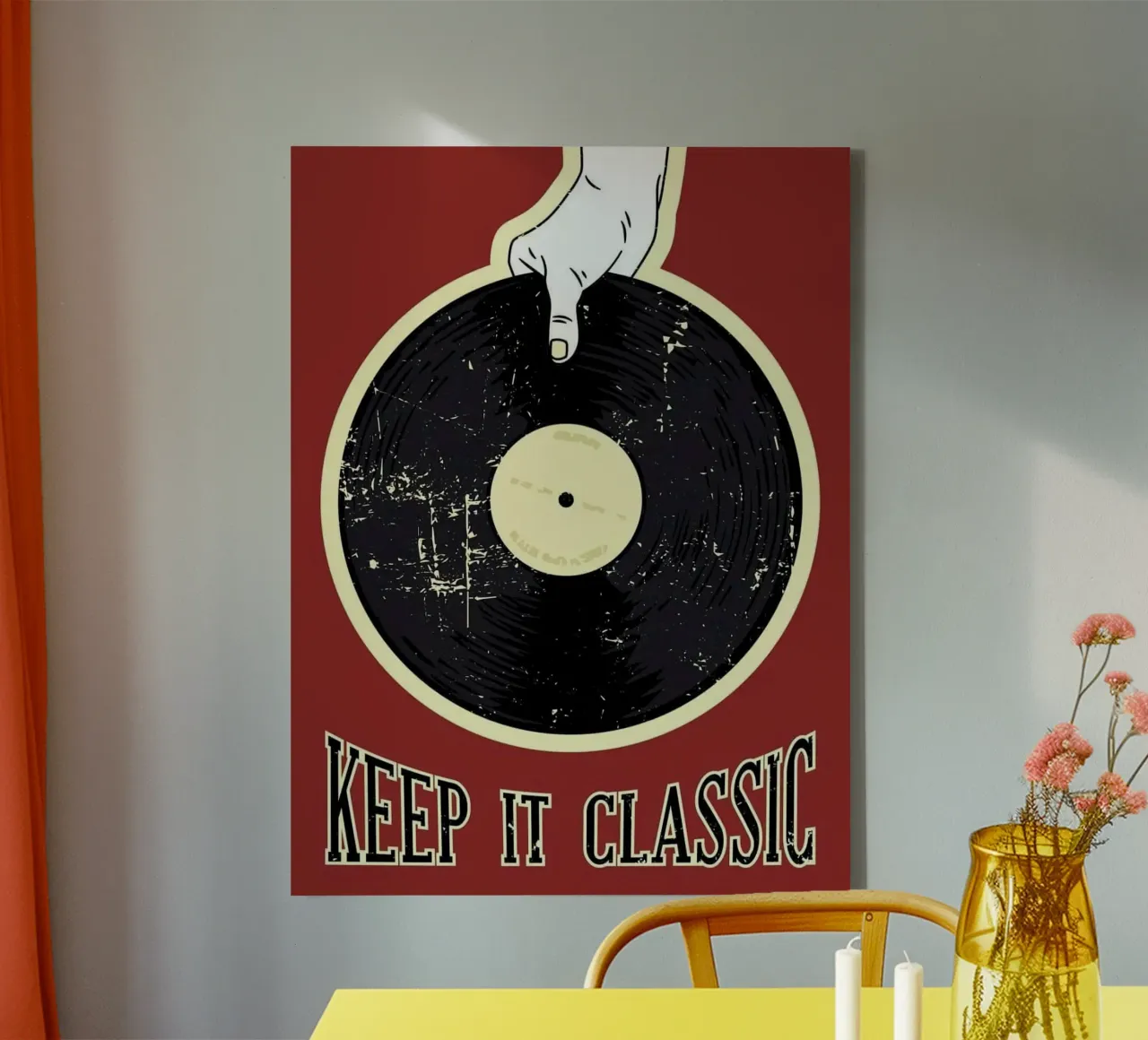 keep it classic tela con Cornice a cassetta da willife