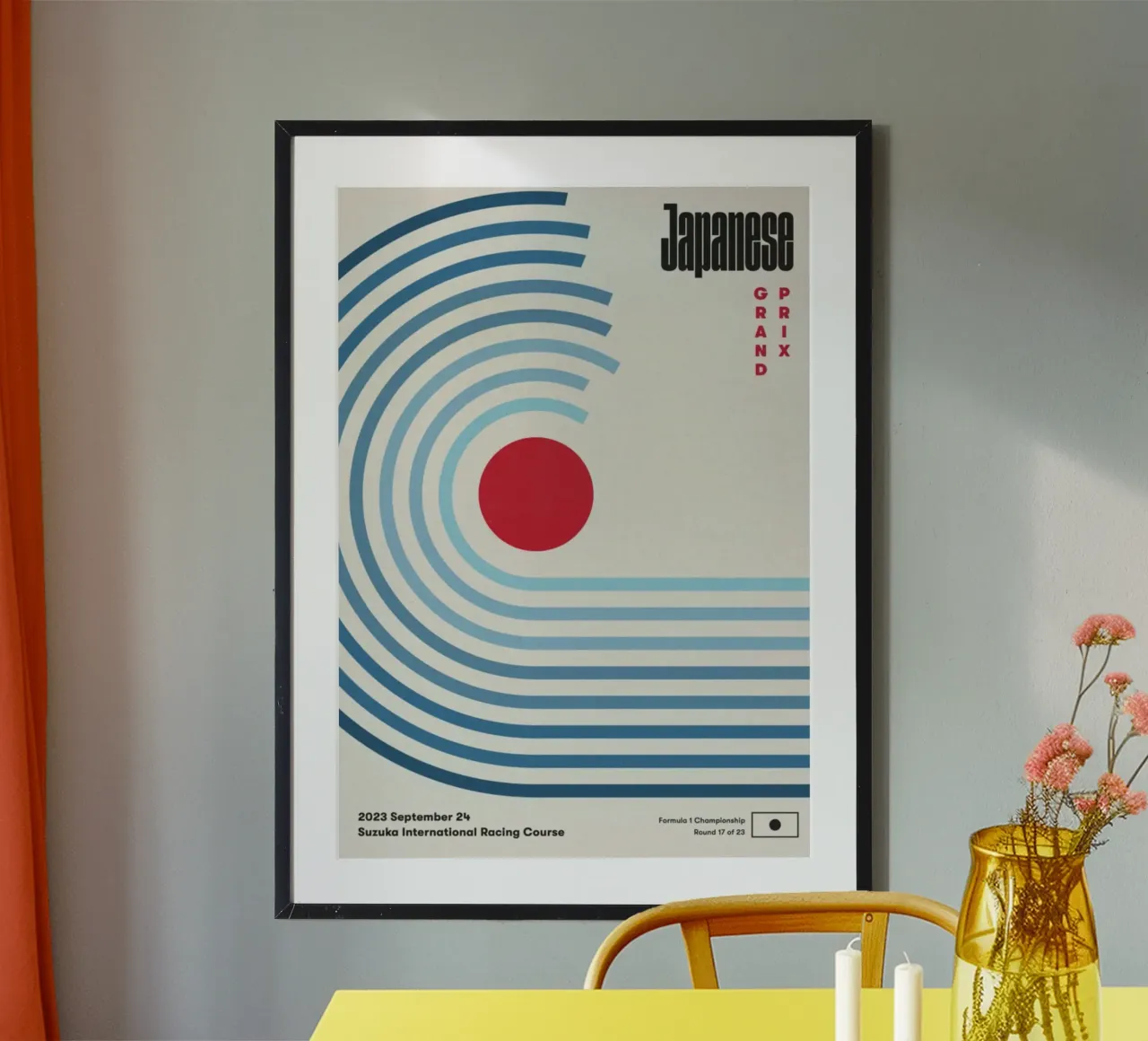 japanese grandprix poster da willife