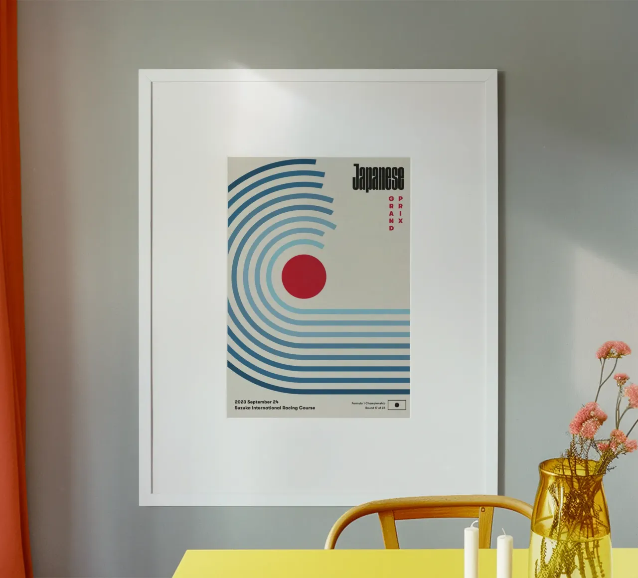 japanese grandprix poster da willife
