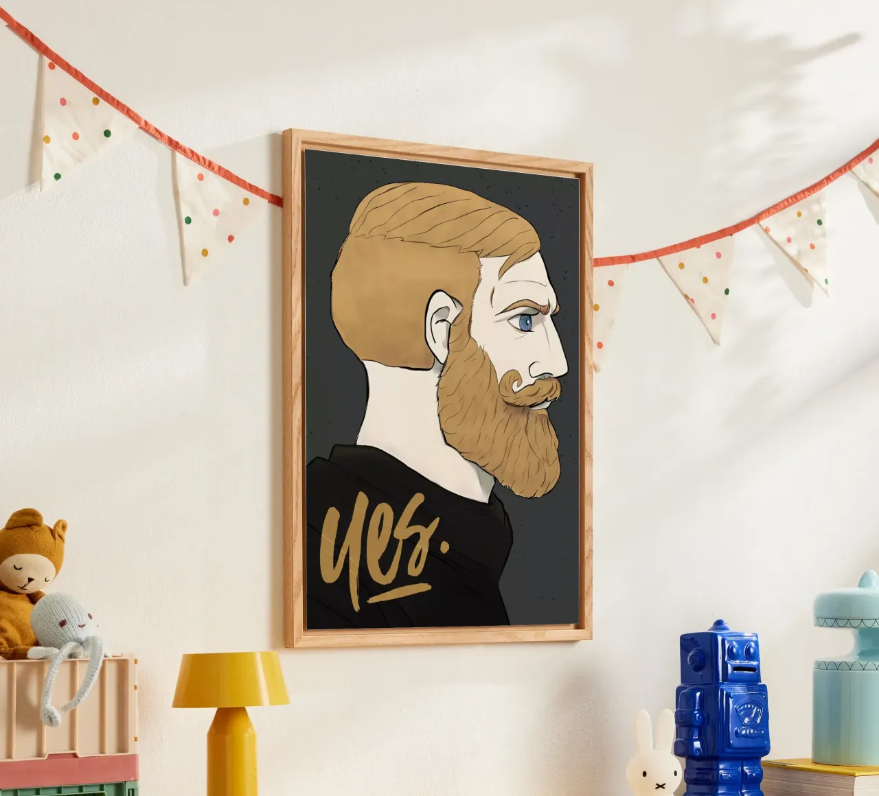 Yes Chad Meme plexiglass da Lootprint