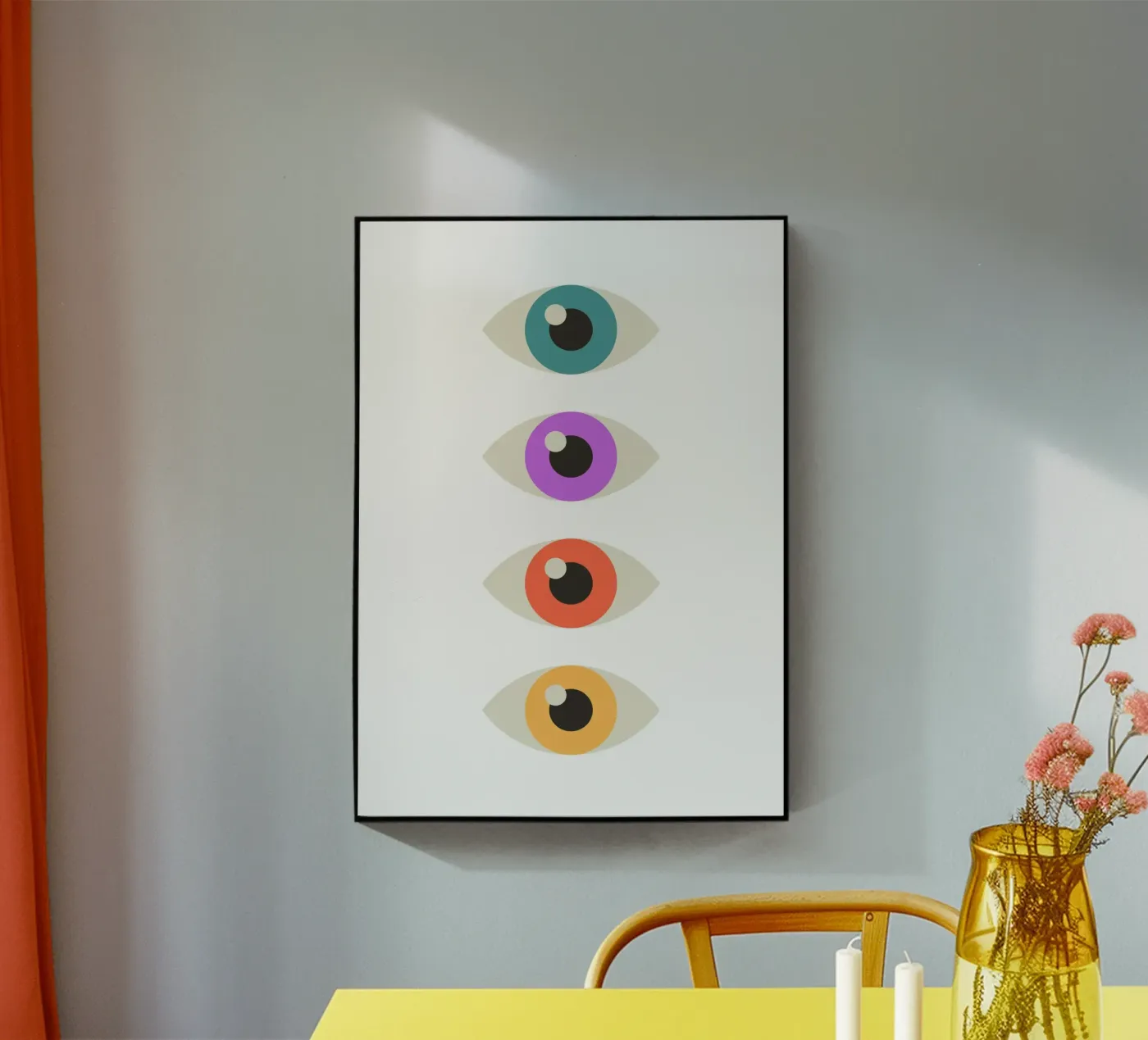 Eyes plexiglass da PinkCandyWalls