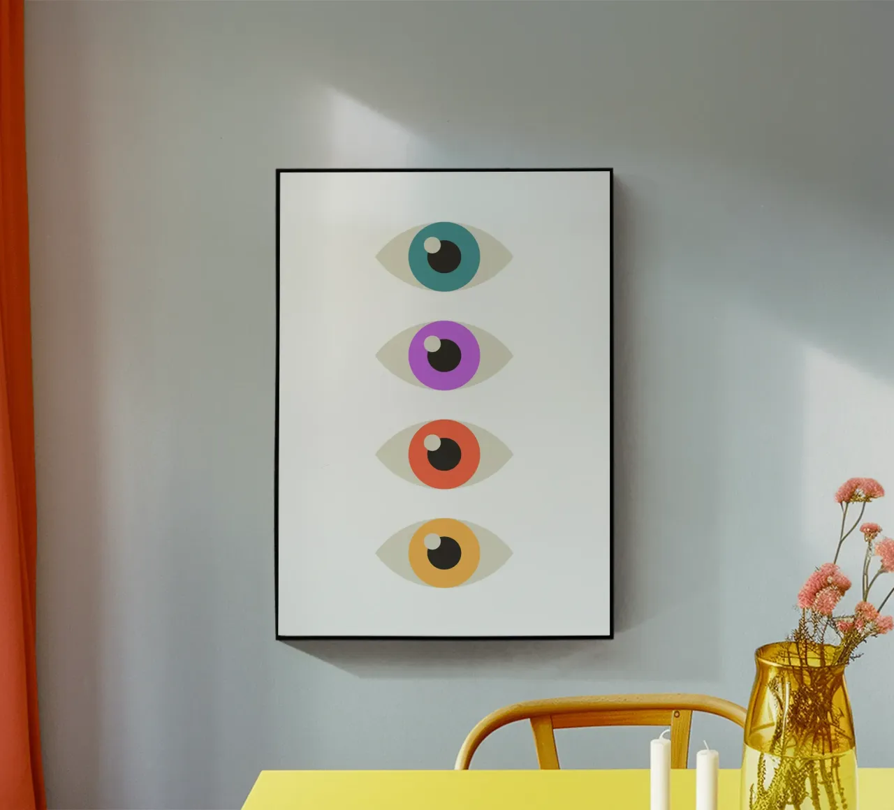 Eyes plexiglass da PinkCandyWalls