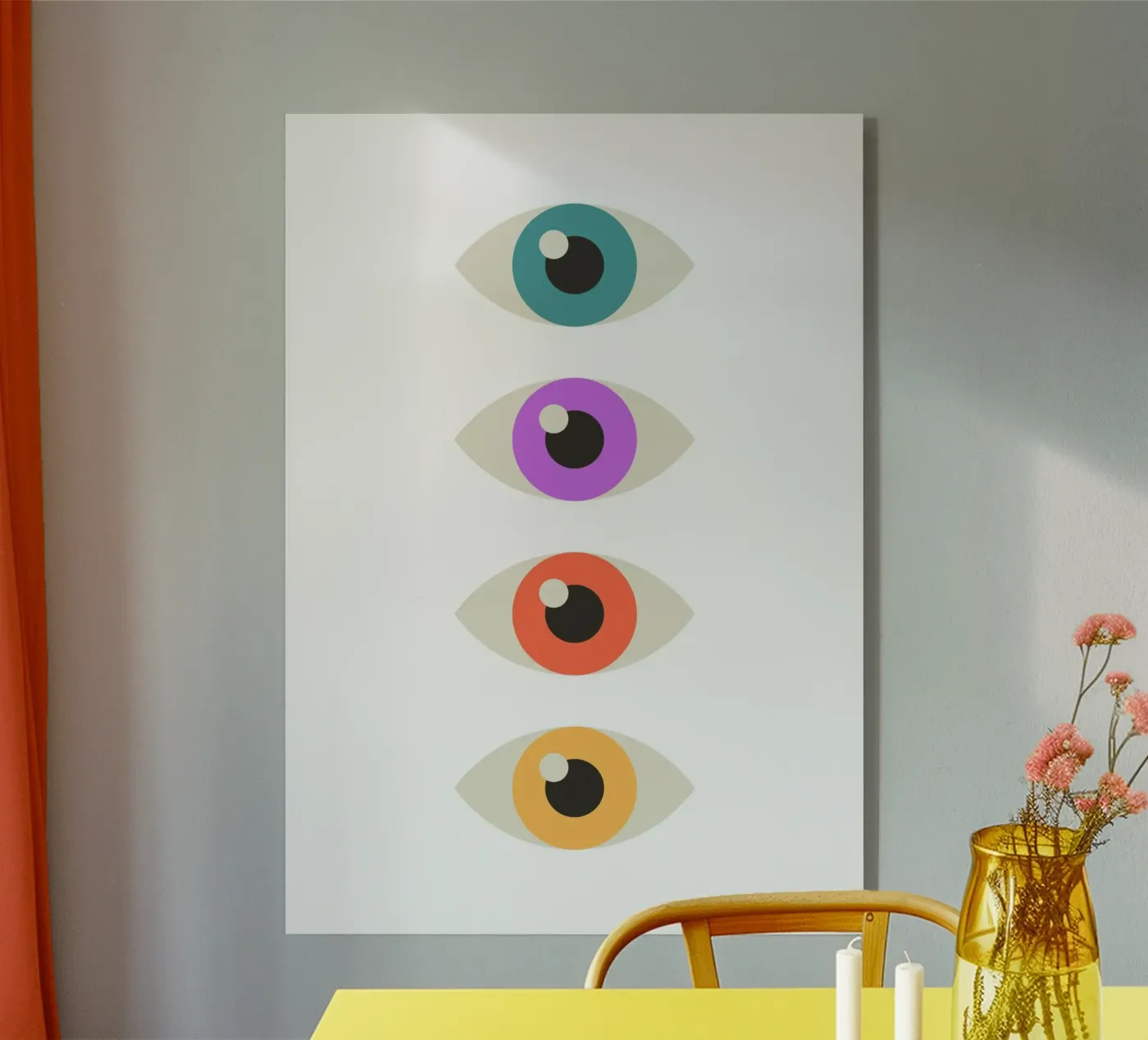 Eyes plexiglass da PinkCandyWalls