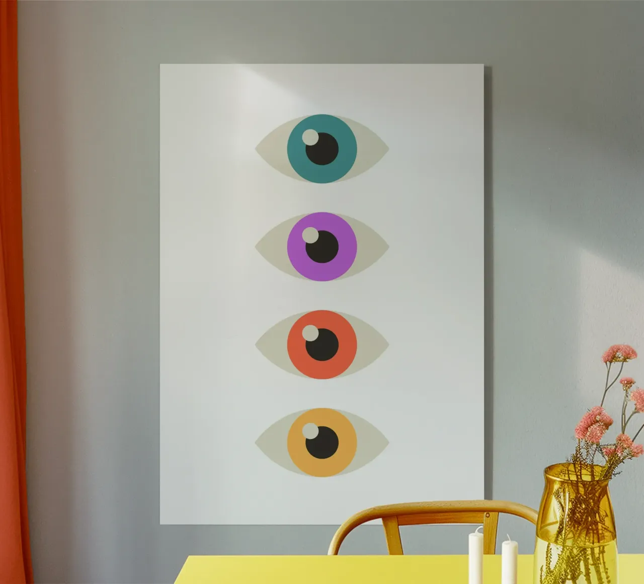 Eyes plexiglass da PinkCandyWalls