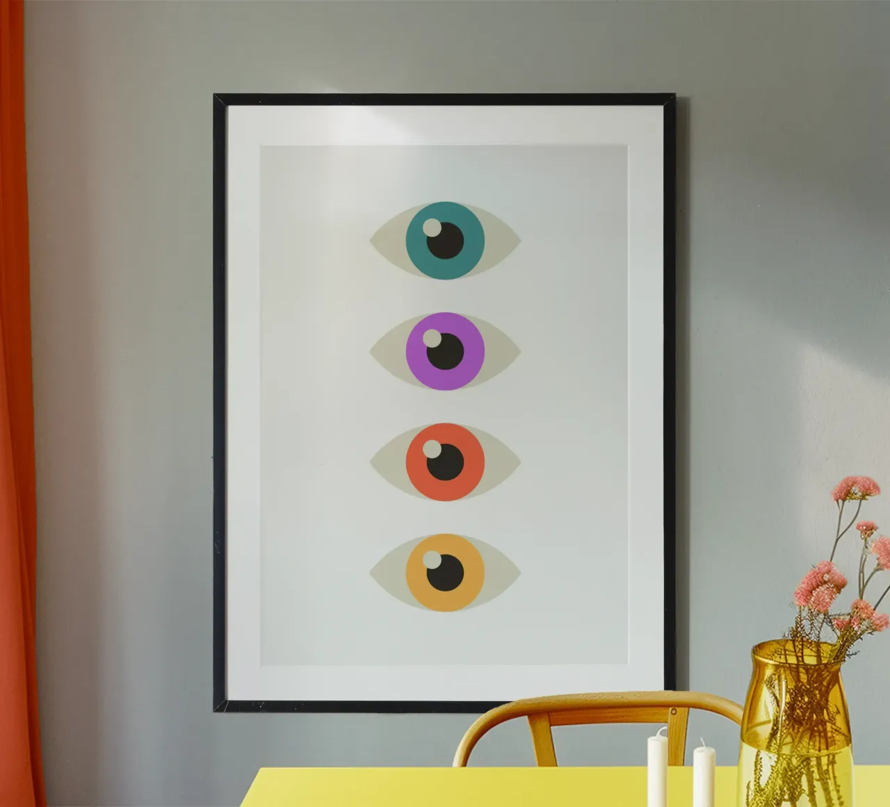 Eyes poster da PinkCandyWalls