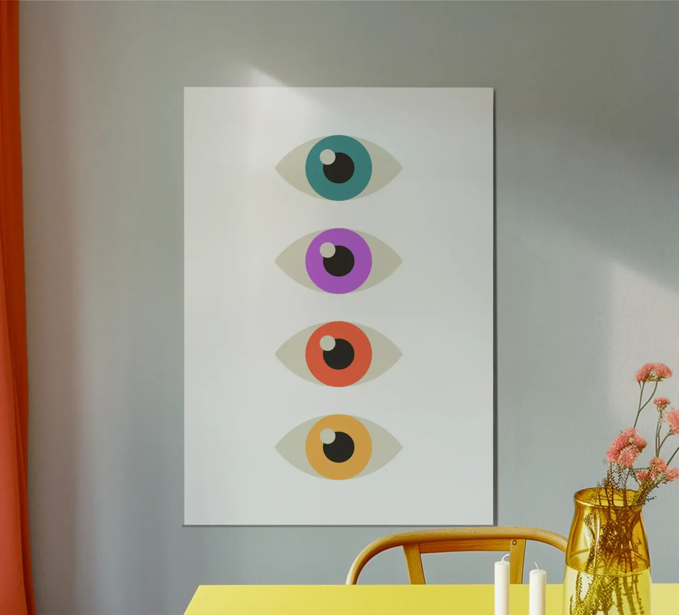 Eyes poster da PinkCandyWalls