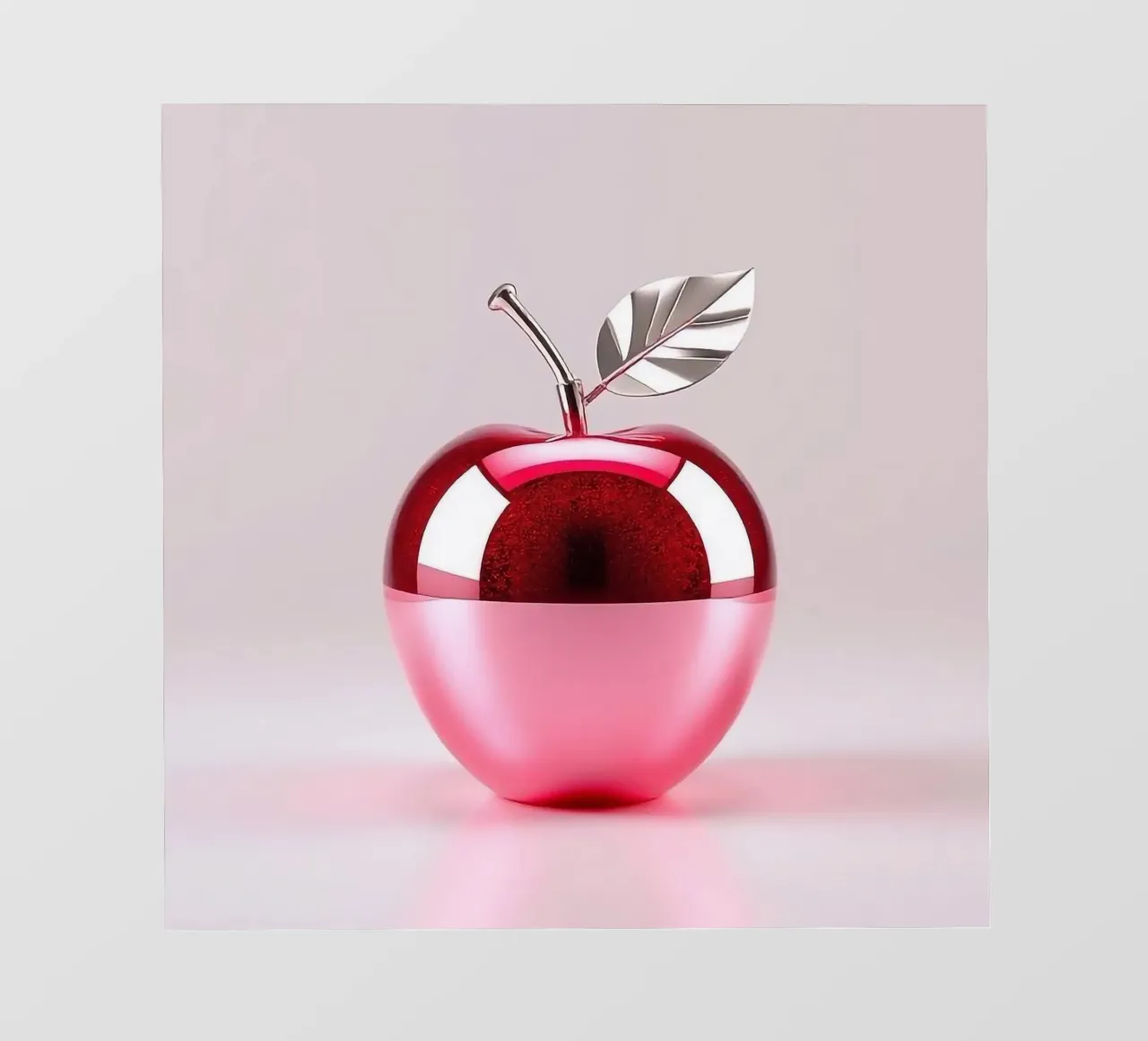 Apple in un design futuristico telo in pvc da BenCoStyle