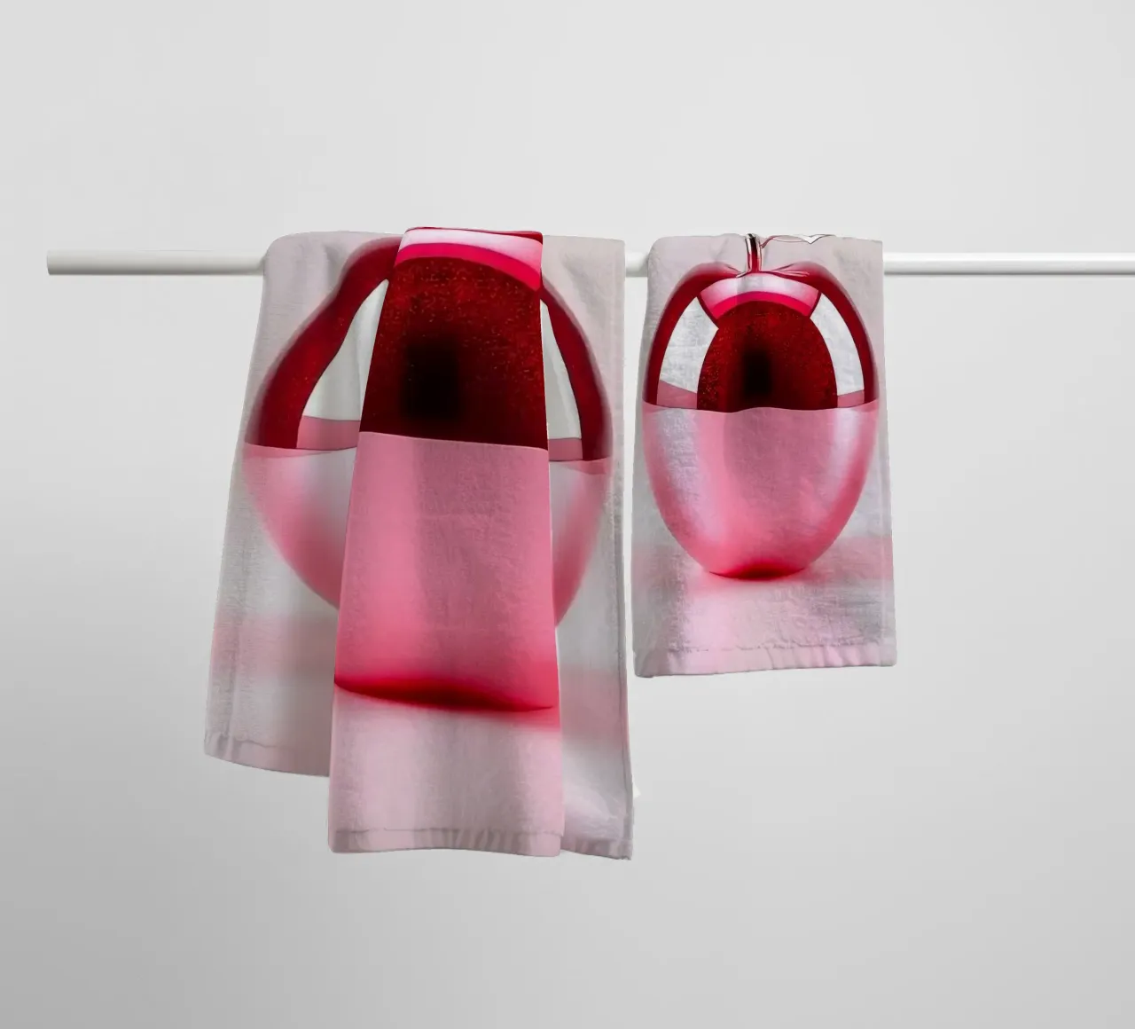 Apple in a futuristic design towel by BenCoStyle
