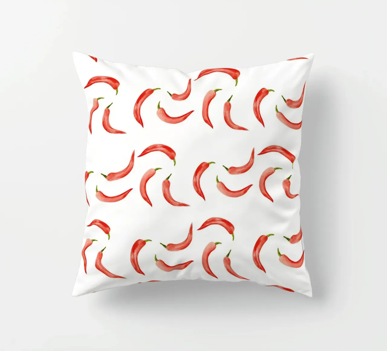 Chili Pattern cuscino da kathrinmay