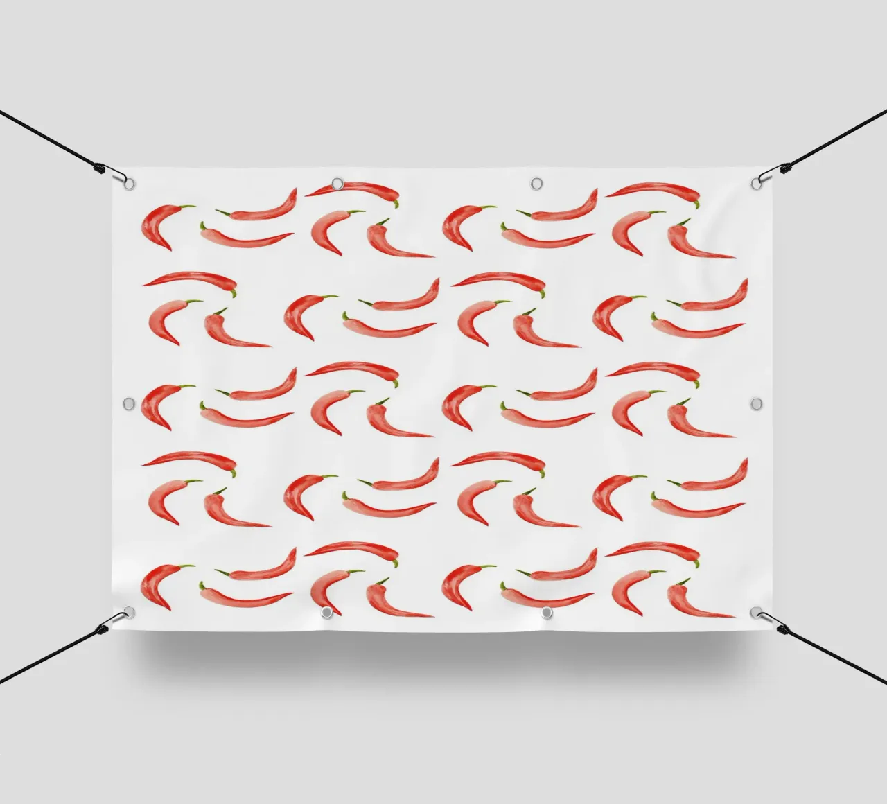 Chili Pattern telo in pvc da kathrinmay