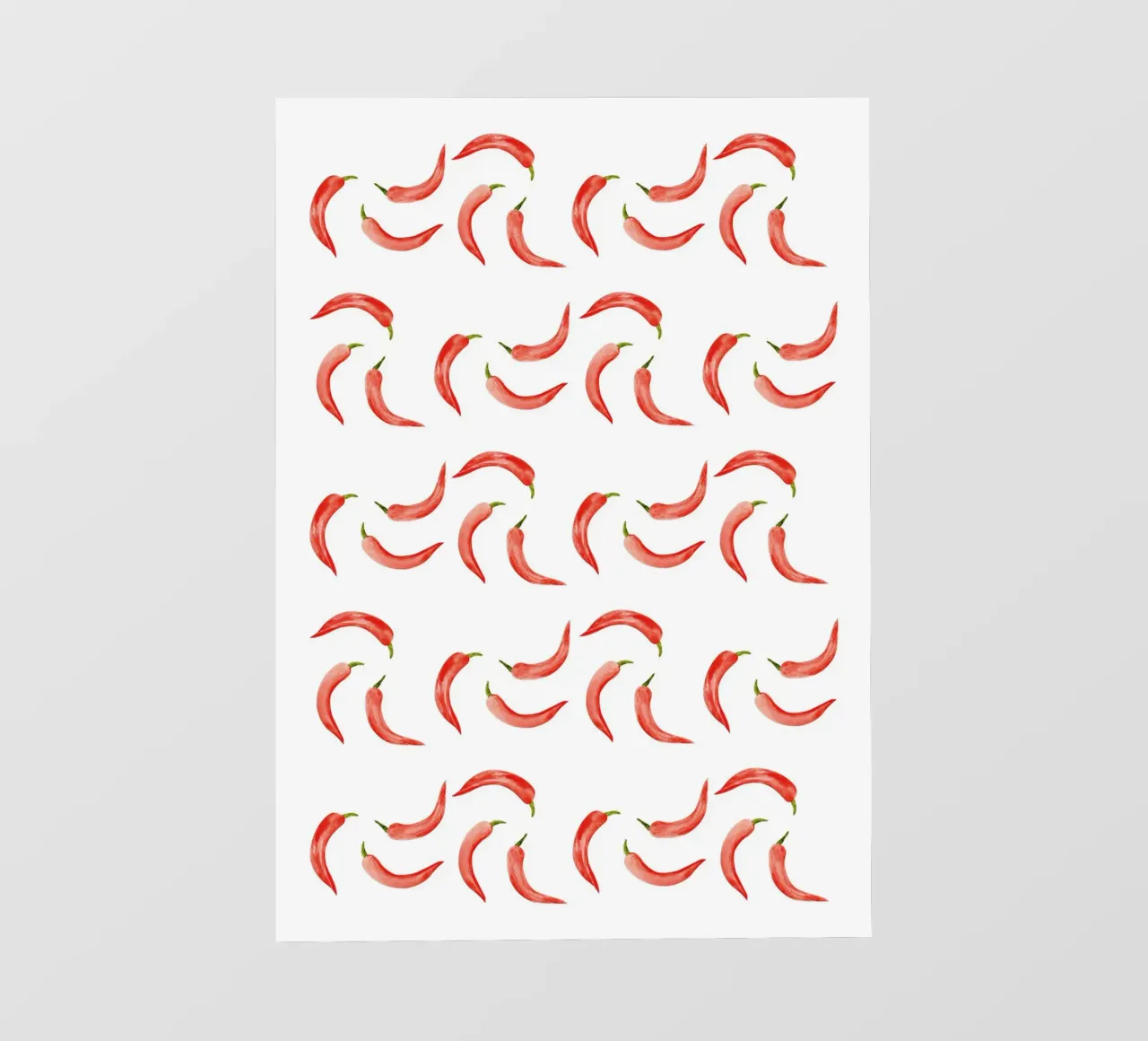 Chili Pattern telo in pvc da kathrinmay