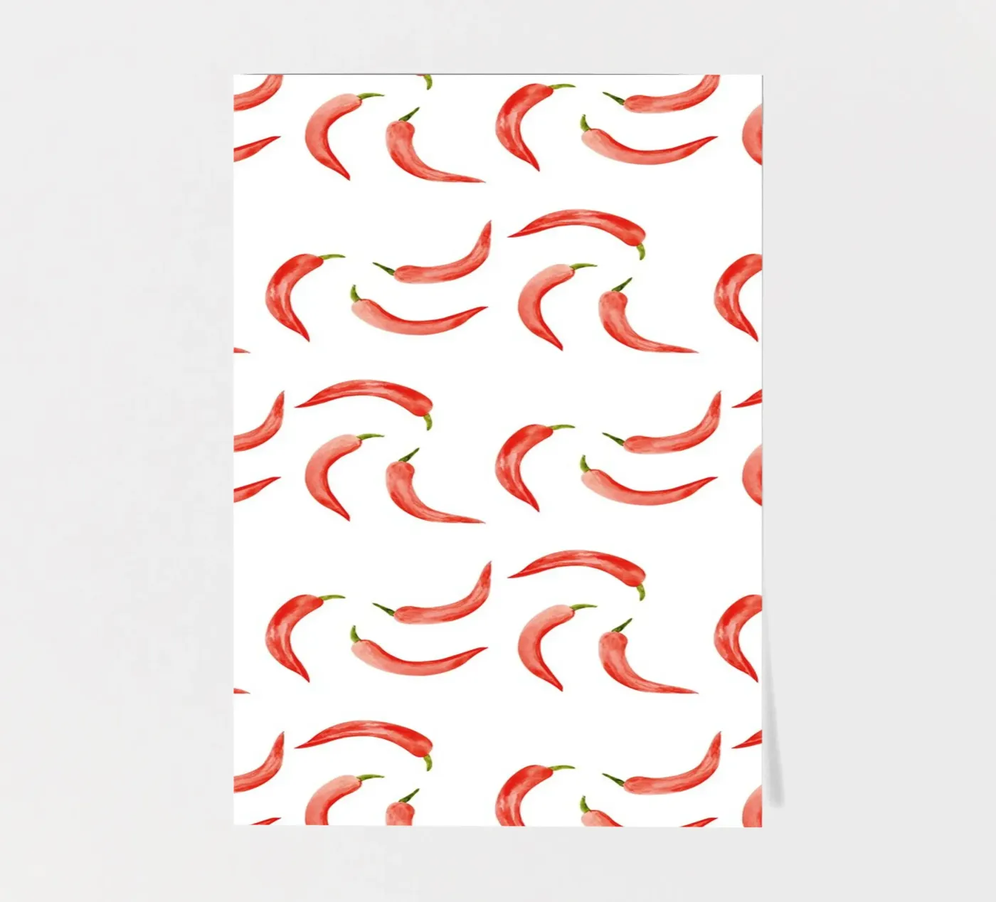 Chili Pattern sticker sheet by kathrinmay