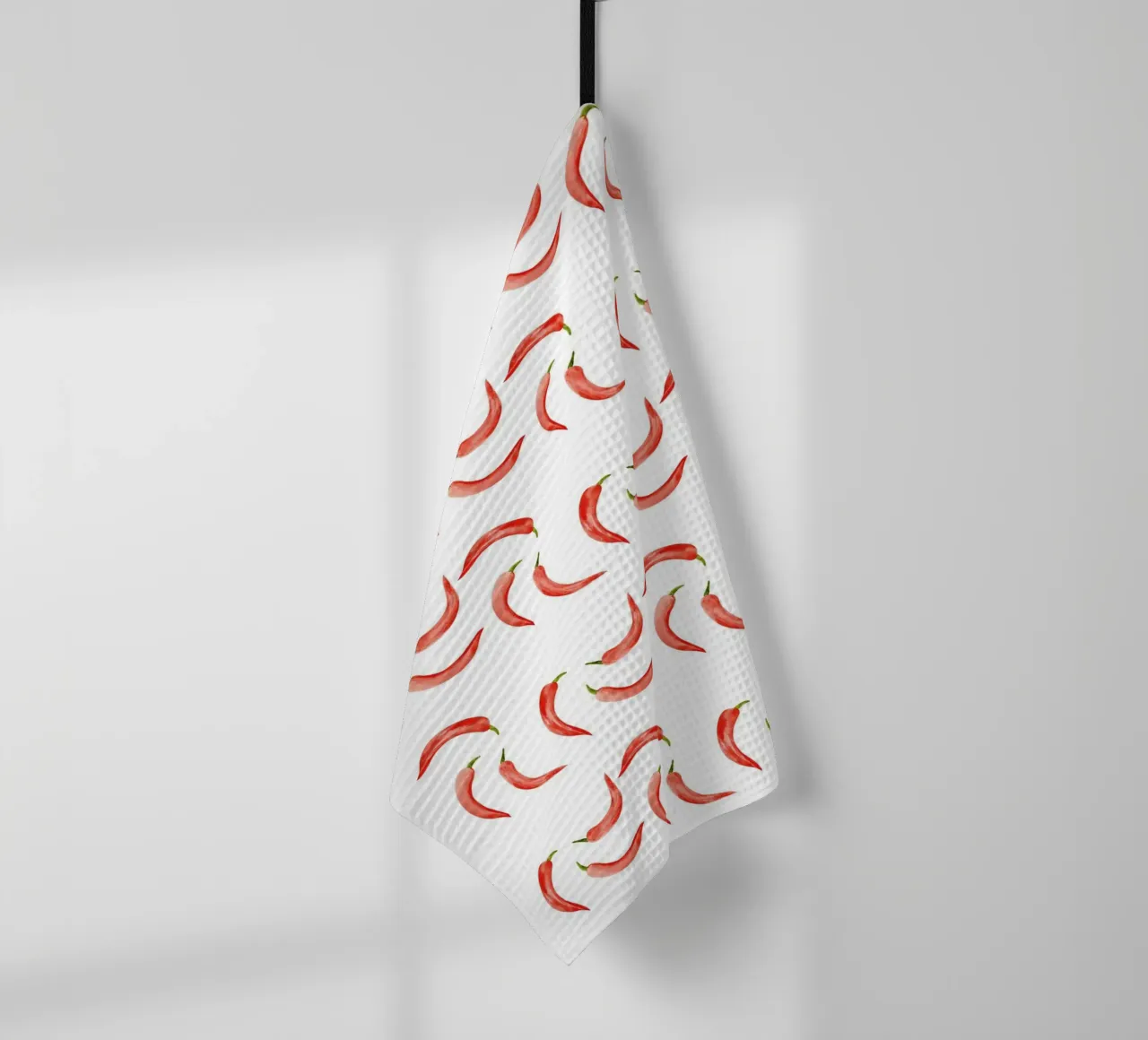 Chili Pattern canovaccio da cucina da kathrinmay