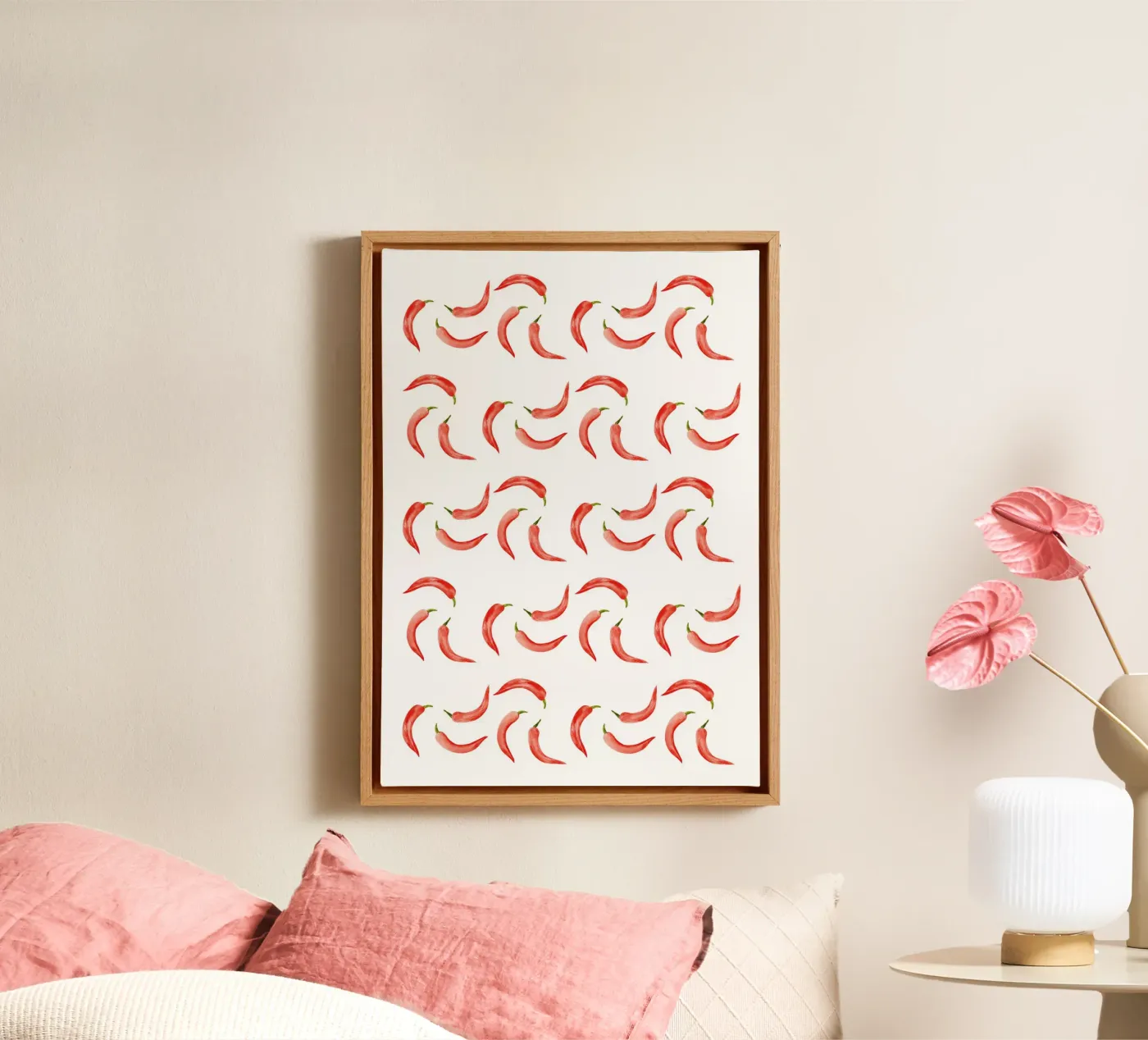 Chili Pattern tela da kathrinmay
