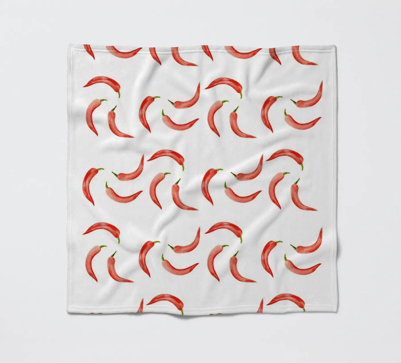 Chili Pattern Fleecedecke von kathrinmay