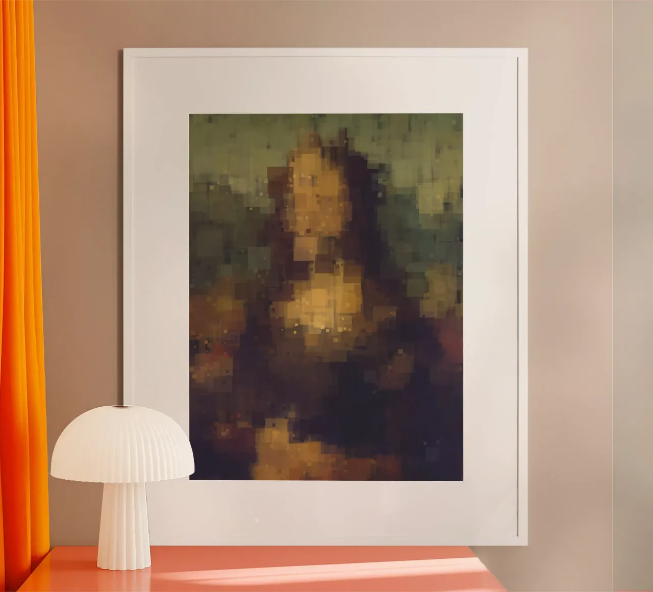 Mona poster by konradbande