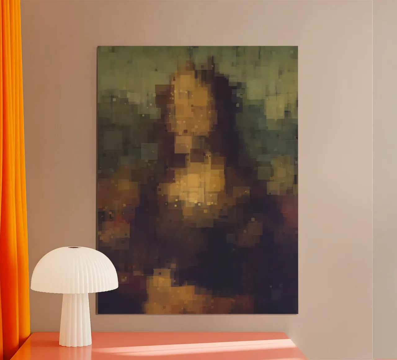 Mona poster by konradbande