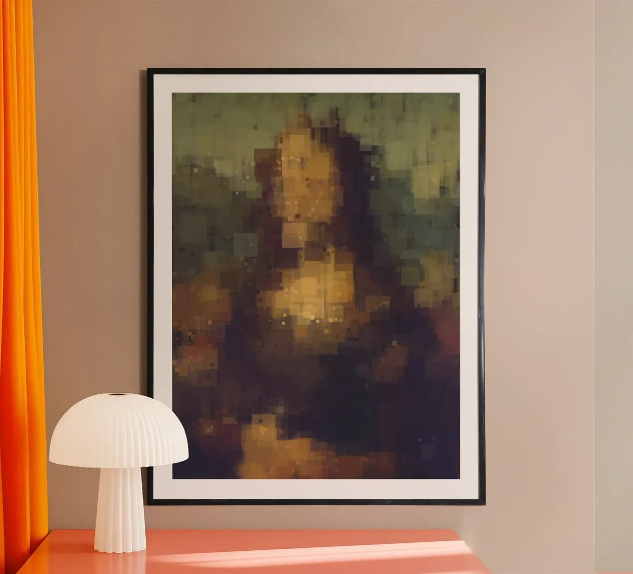 Mona poster con telaio in alluminio da konradbande