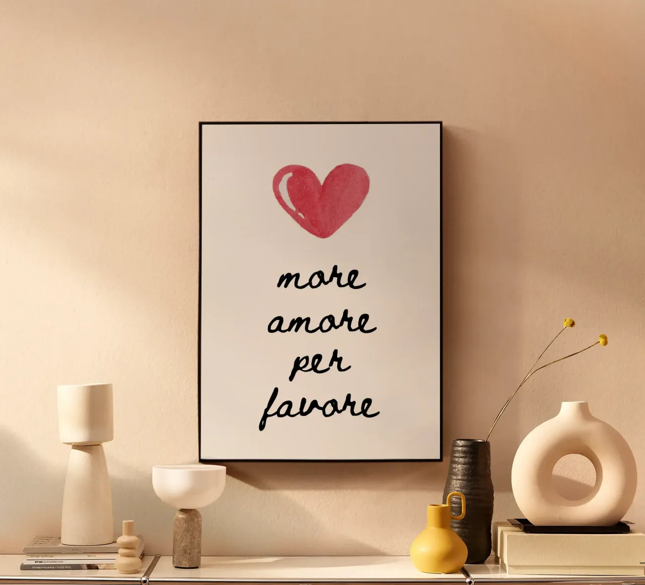More amore per favore alluminio dibond da PinkCandyWalls