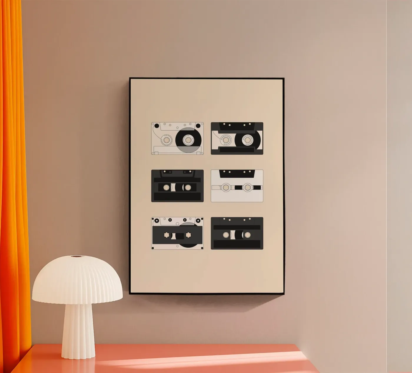 Cassette Pattern #1 acryl van kathrinmay