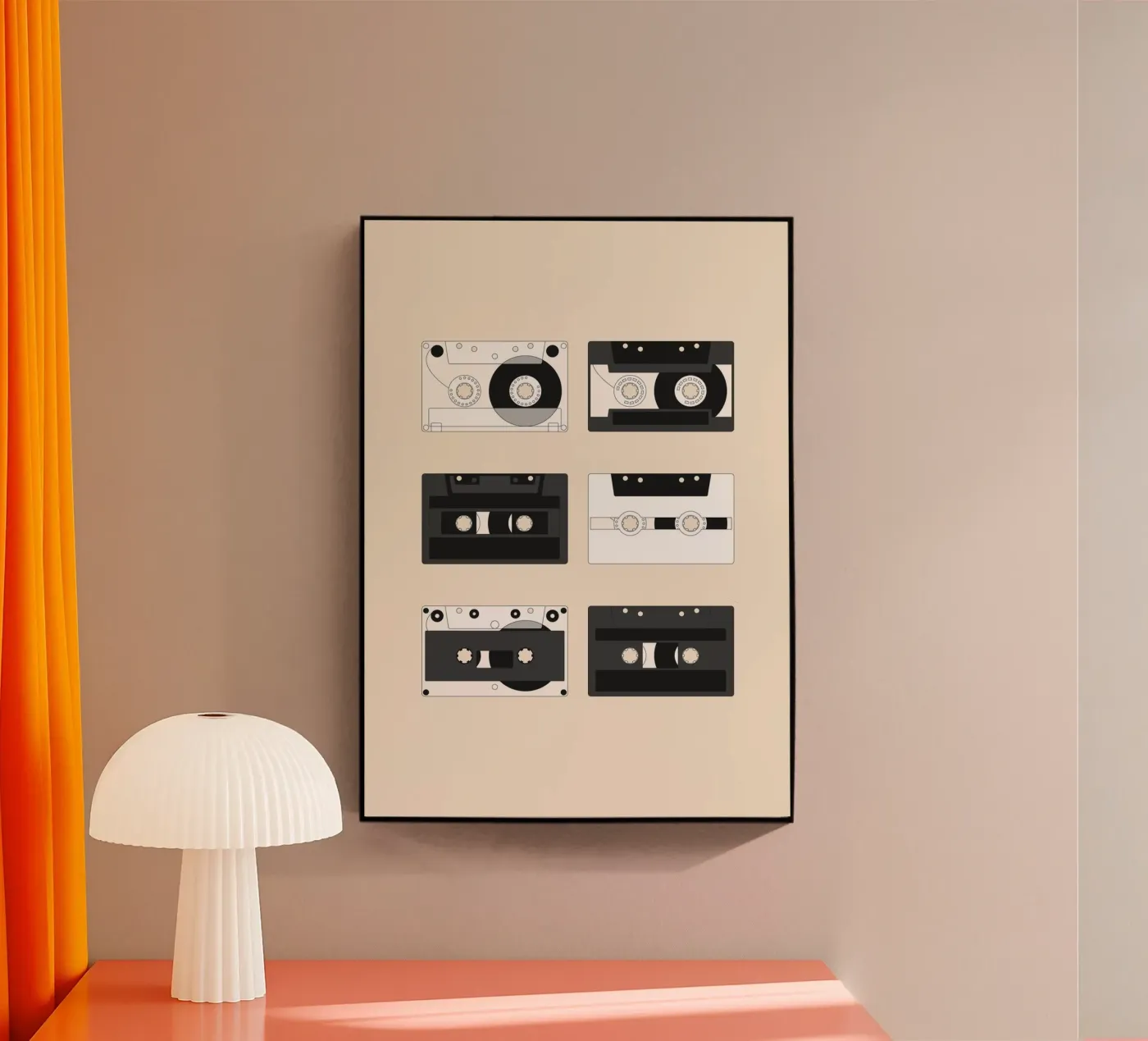 Cassette Pattern #1 plexiglas de kathrinmay