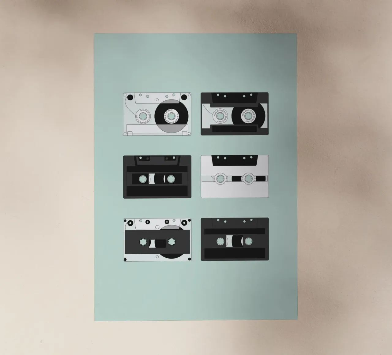 Cassette Pattern #2 pellicola backlit da kathrinmay