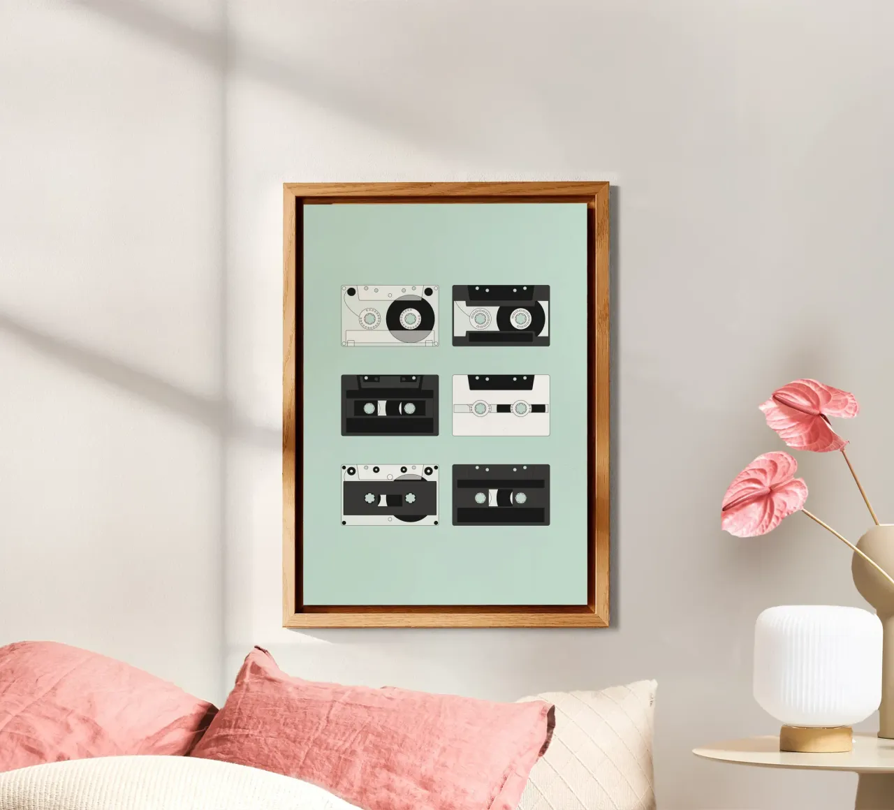 Cassette Pattern #2 alluminio dibond da kathrinmay