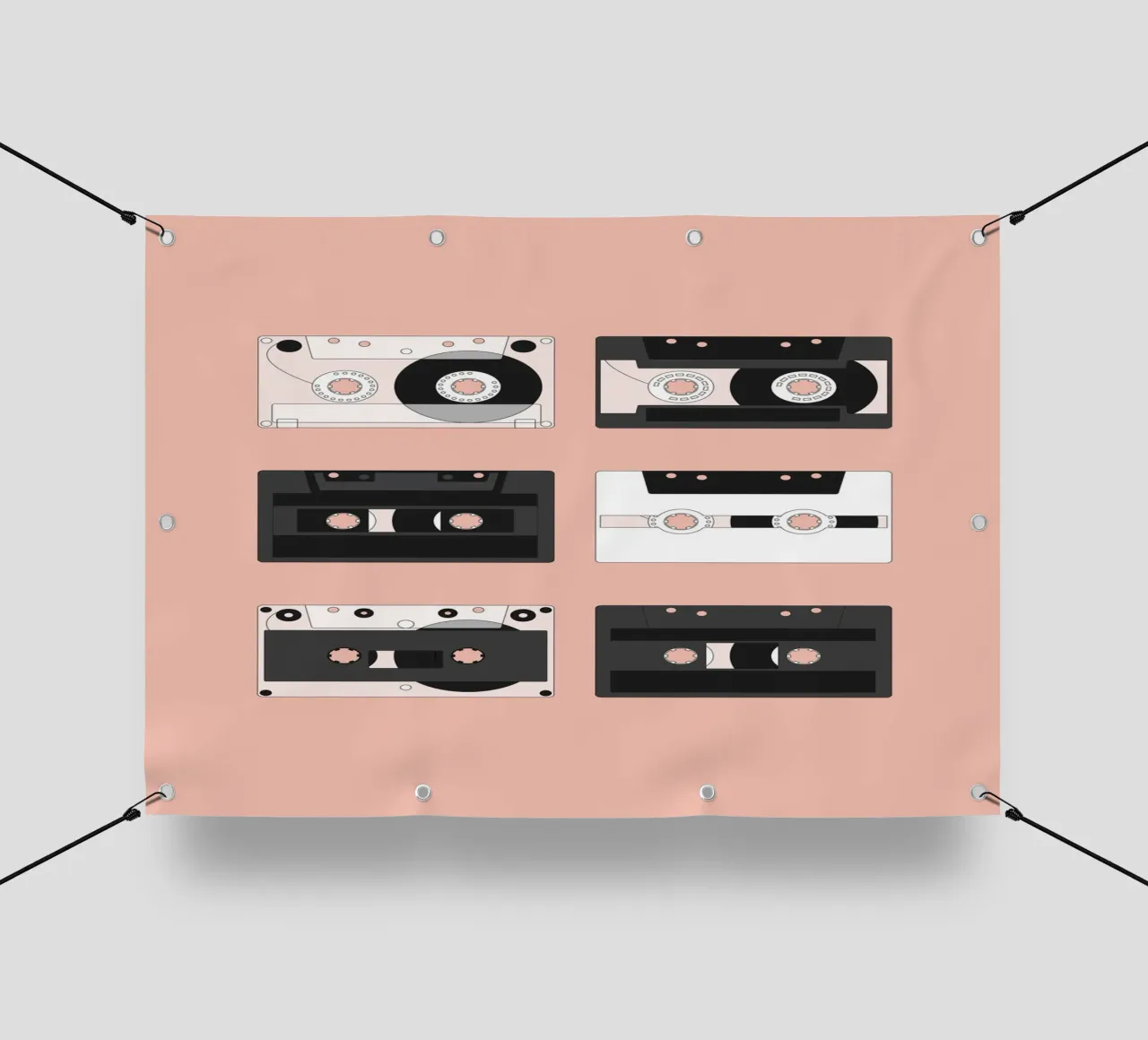 Cassette Pattern #3 telo in pvc da kathrinmay