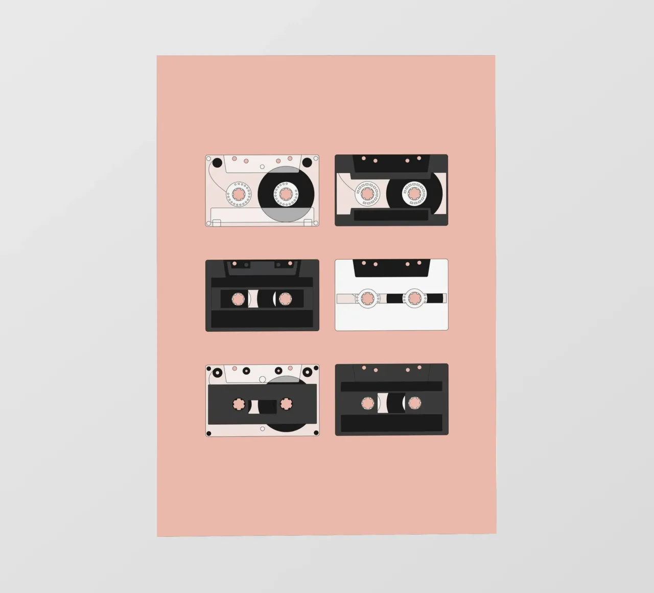 Cassette Pattern #3 telo in pvc da kathrinmay